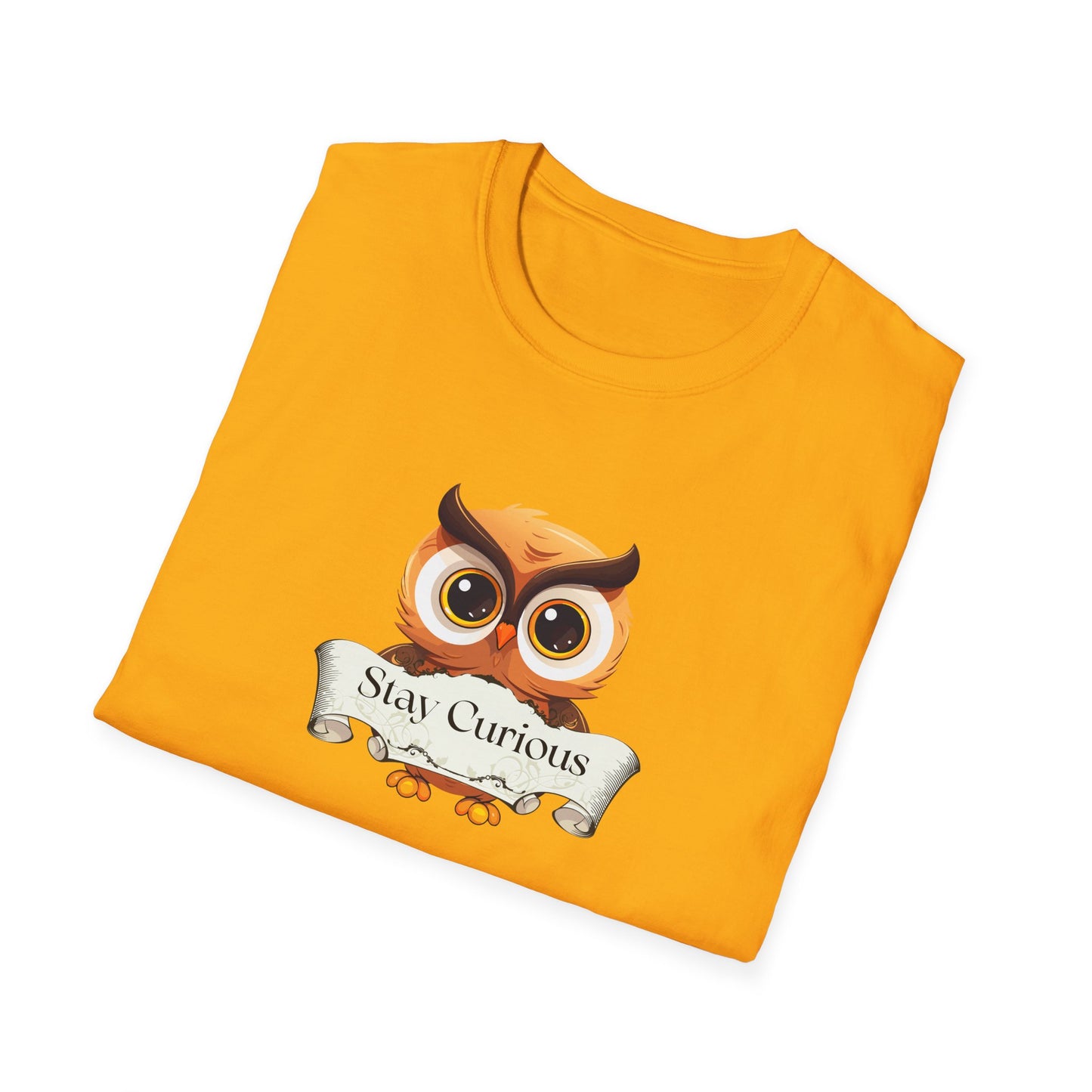 Inspirational Unisex Softstyle T-Shirt - Stay Curious