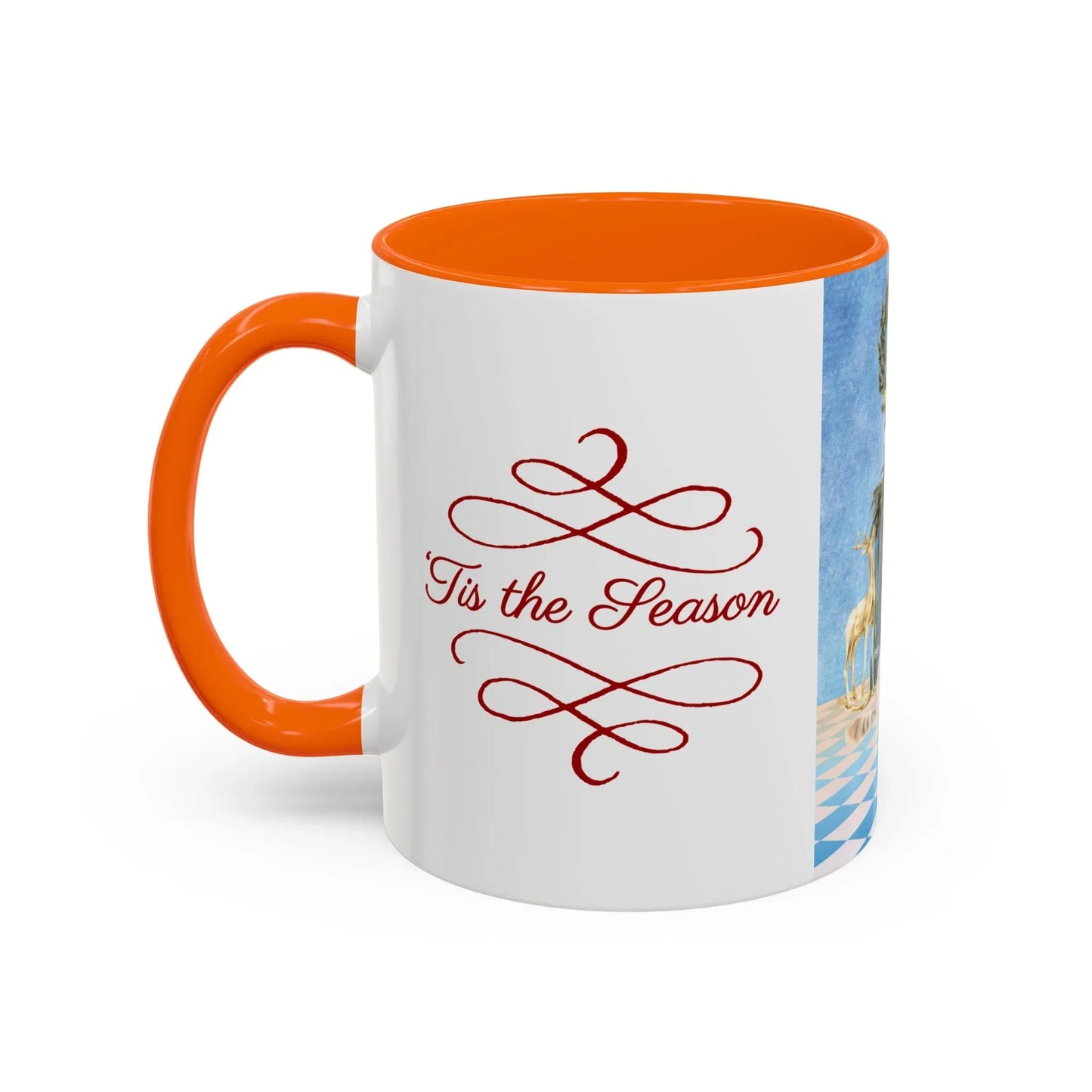 Christmas Tree Decoration - Coffee Mug Gift - tis the season - The Dreamer's Bookshop.