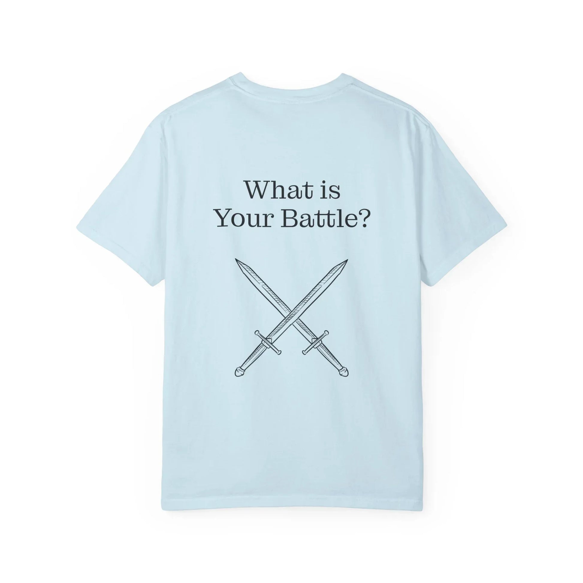 Chronic Pain Warrior Unisex Garment-Dyed T-Shirt - Empowering Supportive Apparel - The Dreamer's Bookshop.