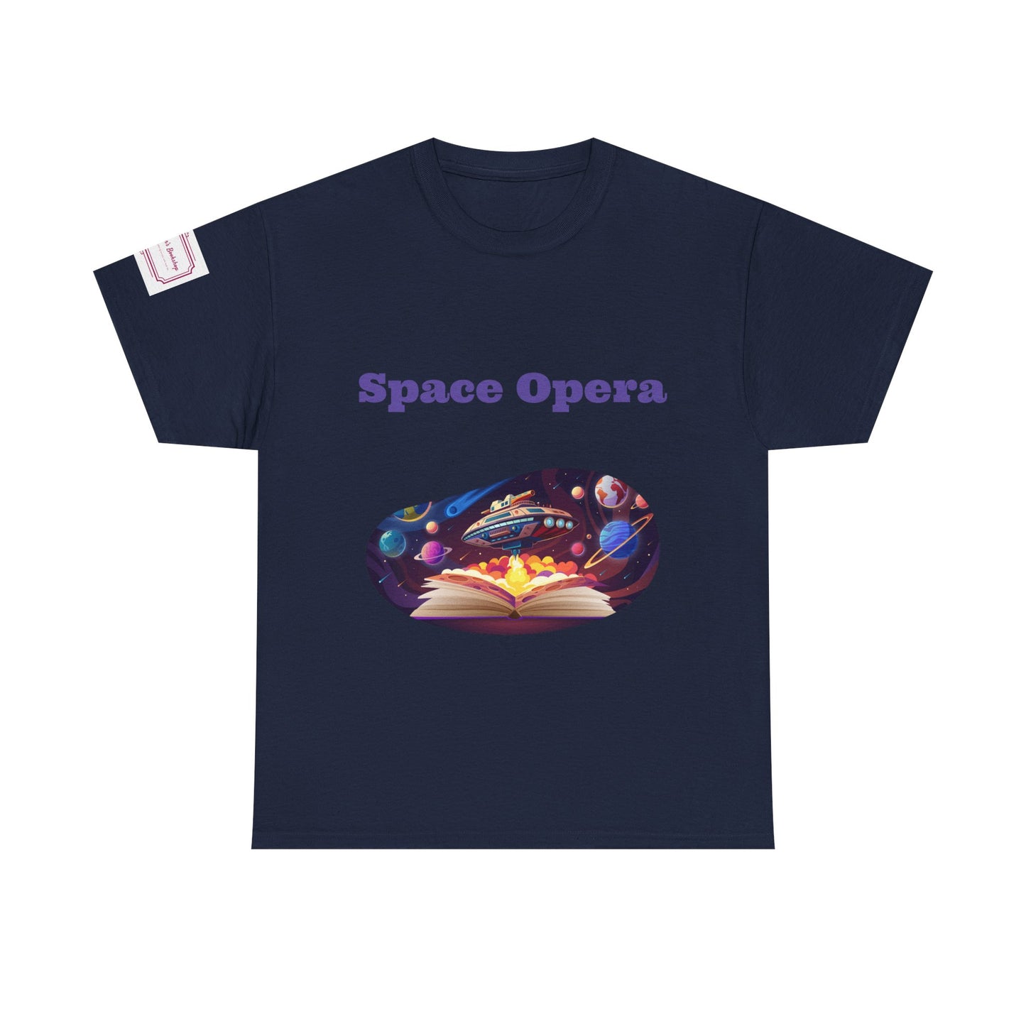Space Opera -  Unisex Heavy Cotton Tee - Sci-Fi Books