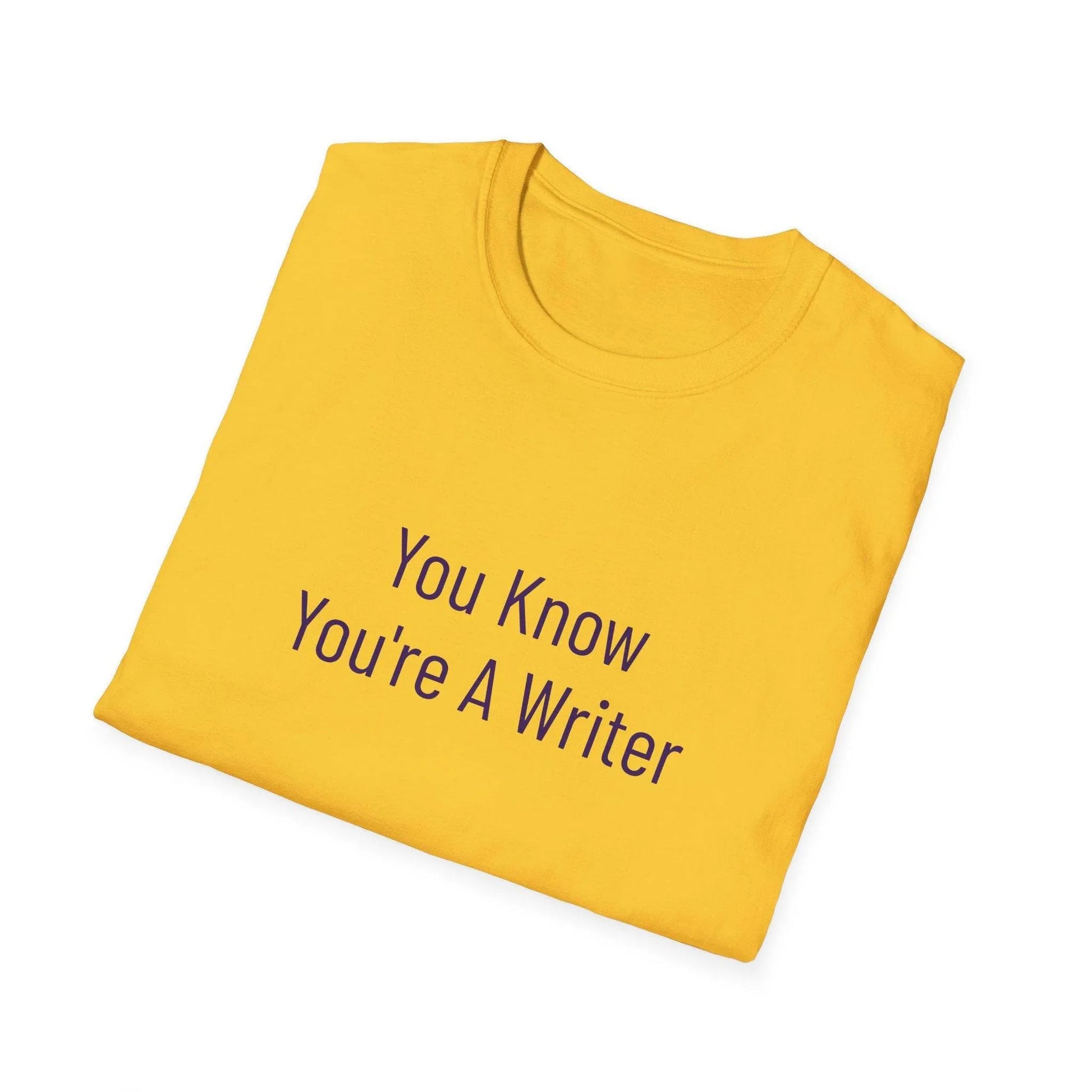 Unisex Softstyle T-Shirt - 'You Know' Philosophical - The Dreamer's Bookshop.