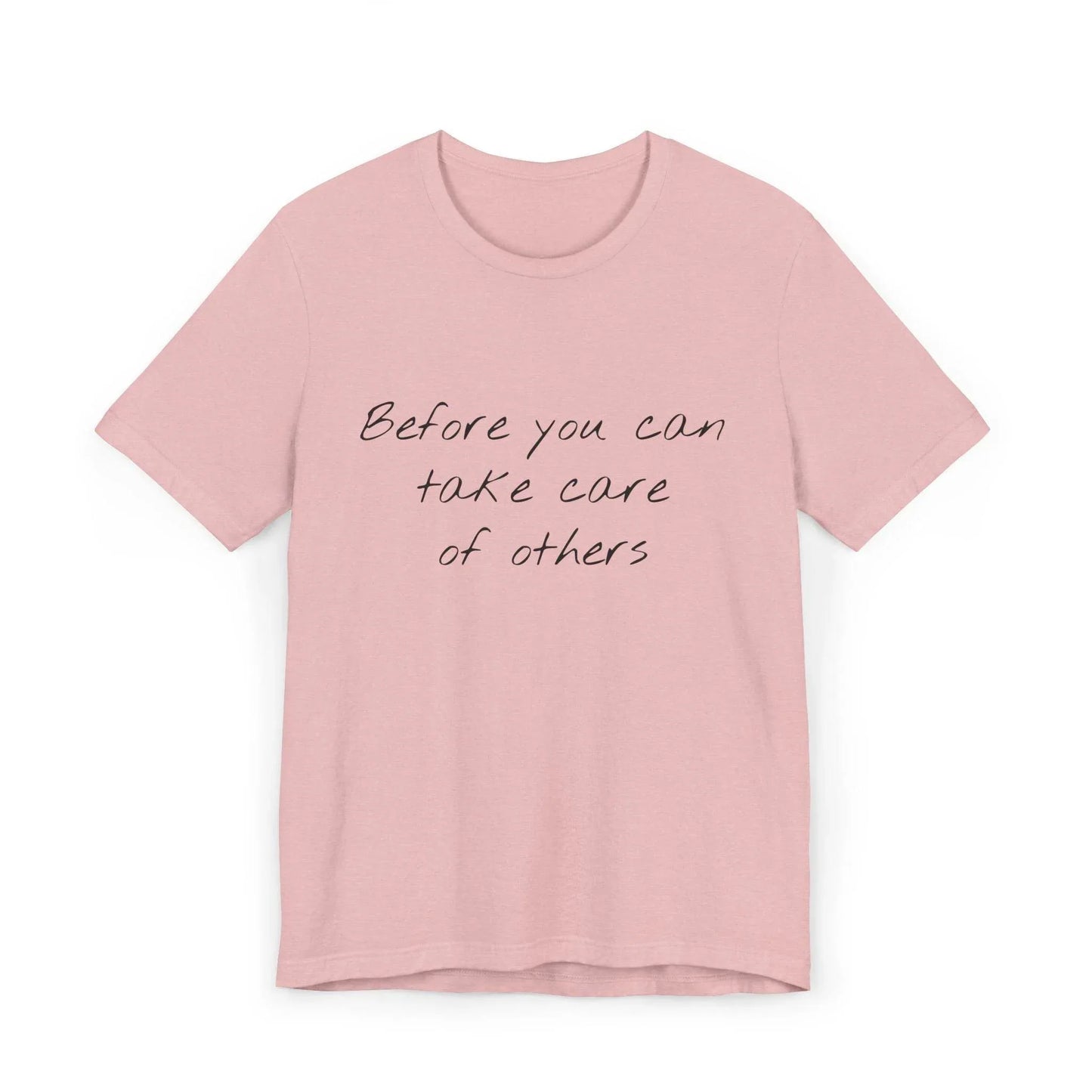 Unisex Jersey T-Shirt - 'Take Care' Inspirational - The Dreamer's Bookshop.