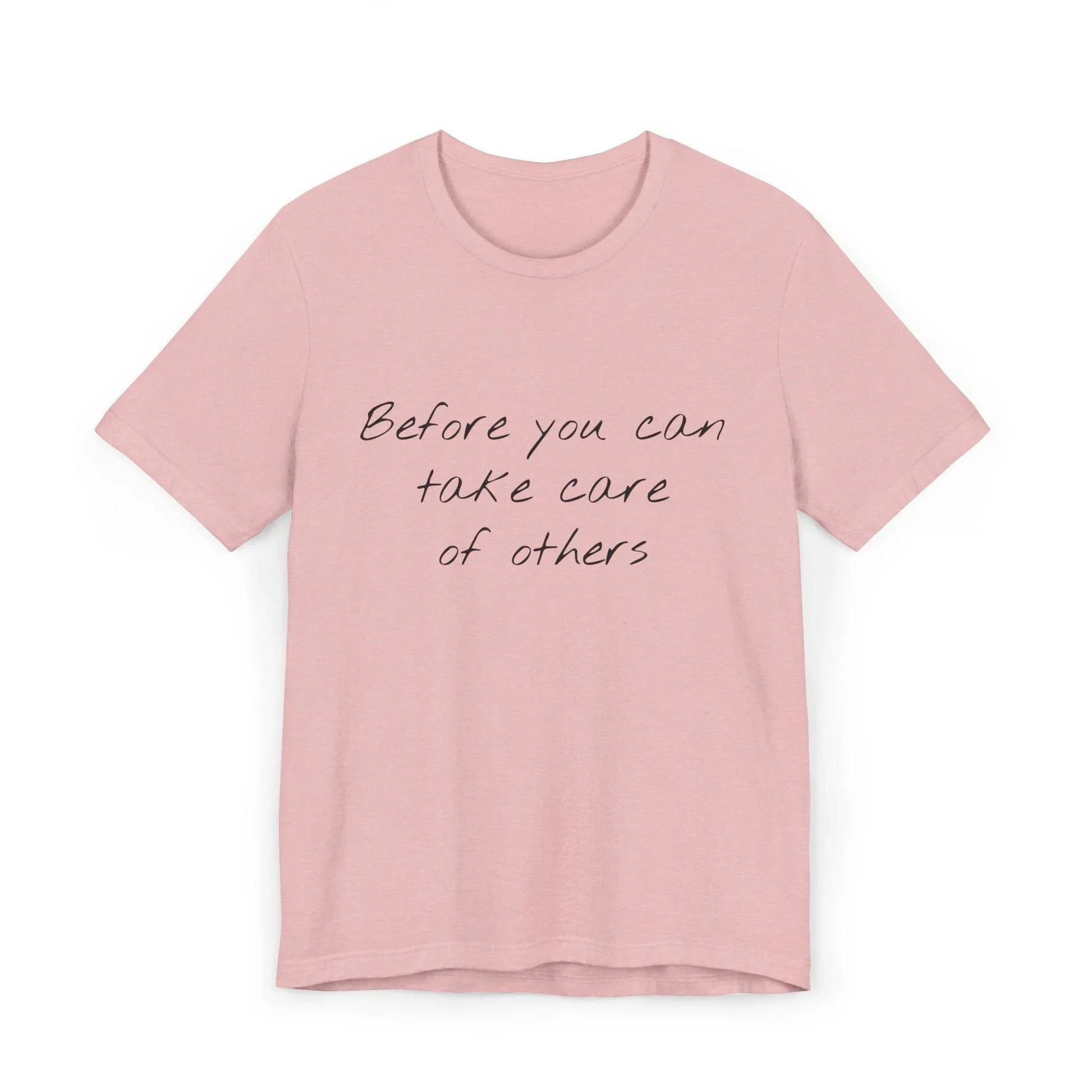 Unisex Jersey T-Shirt - 'Take Care' Inspirational - The Dreamer's Bookshop.