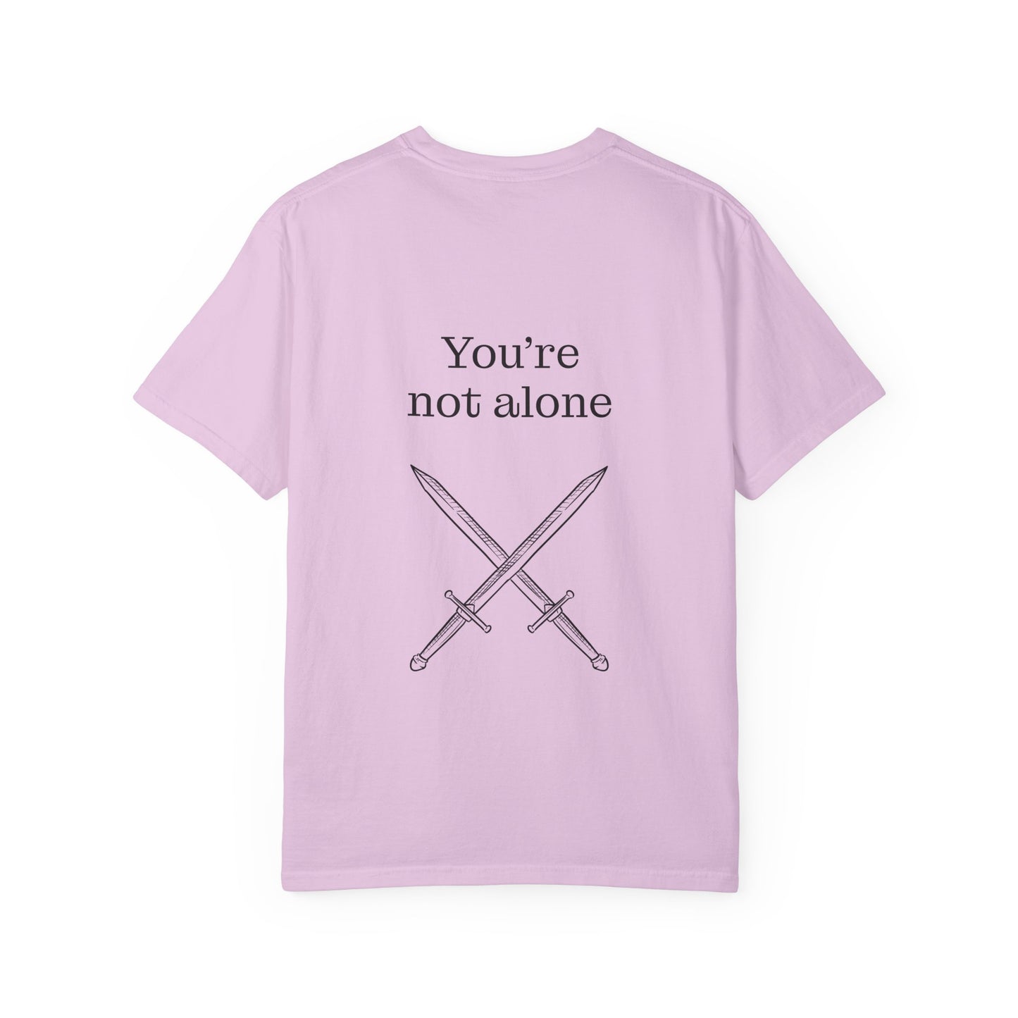 AU - Cancer Survivor Unisex Garment-Dyed T-Shirt - Empowering Supportive Apparel