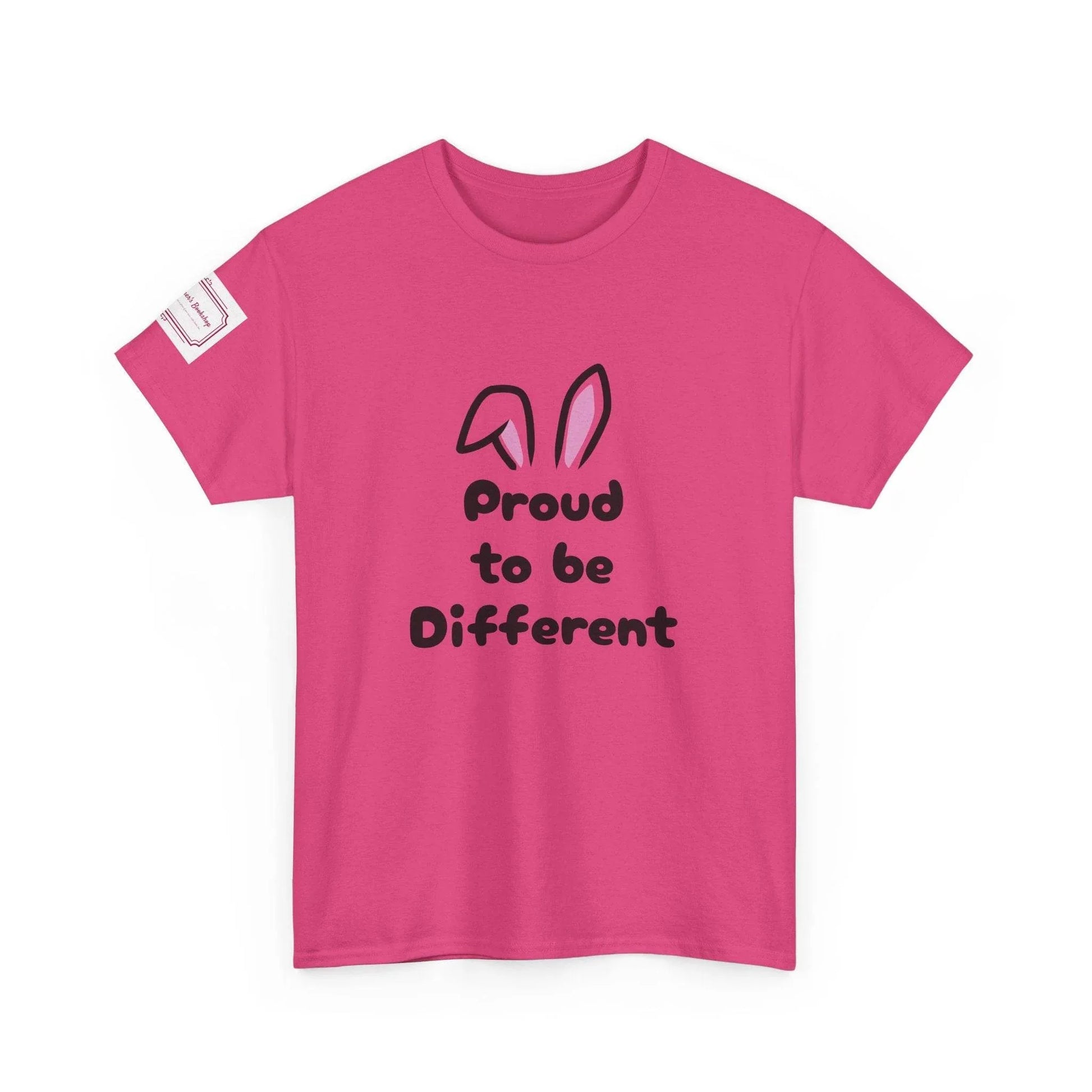 Proud to Be Different Unisex Heavy Cotton Tee – Celebrate Uniqueness - The Dreamer's Bookshop.