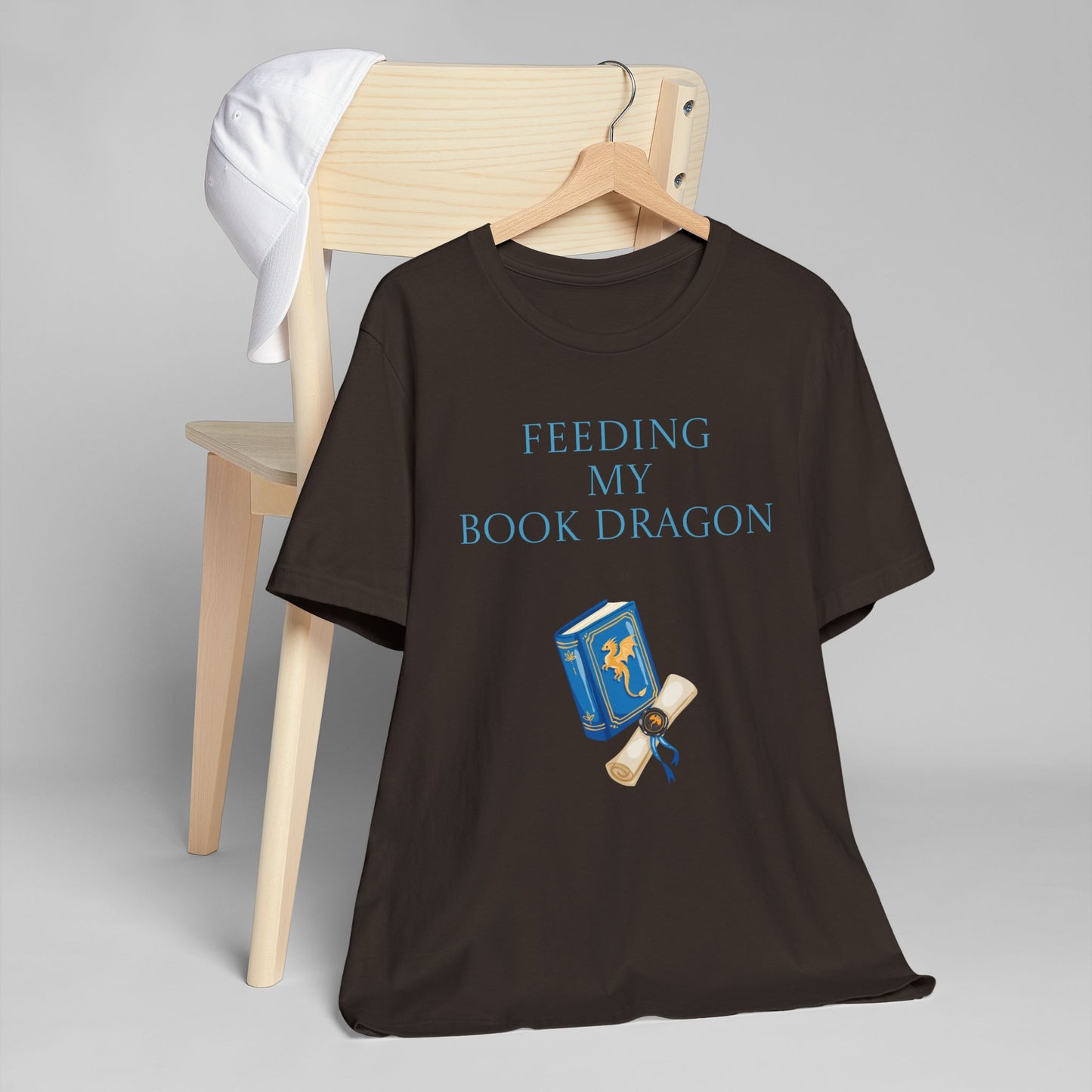 Unisex Jersey T-Shirt - Book Dragon