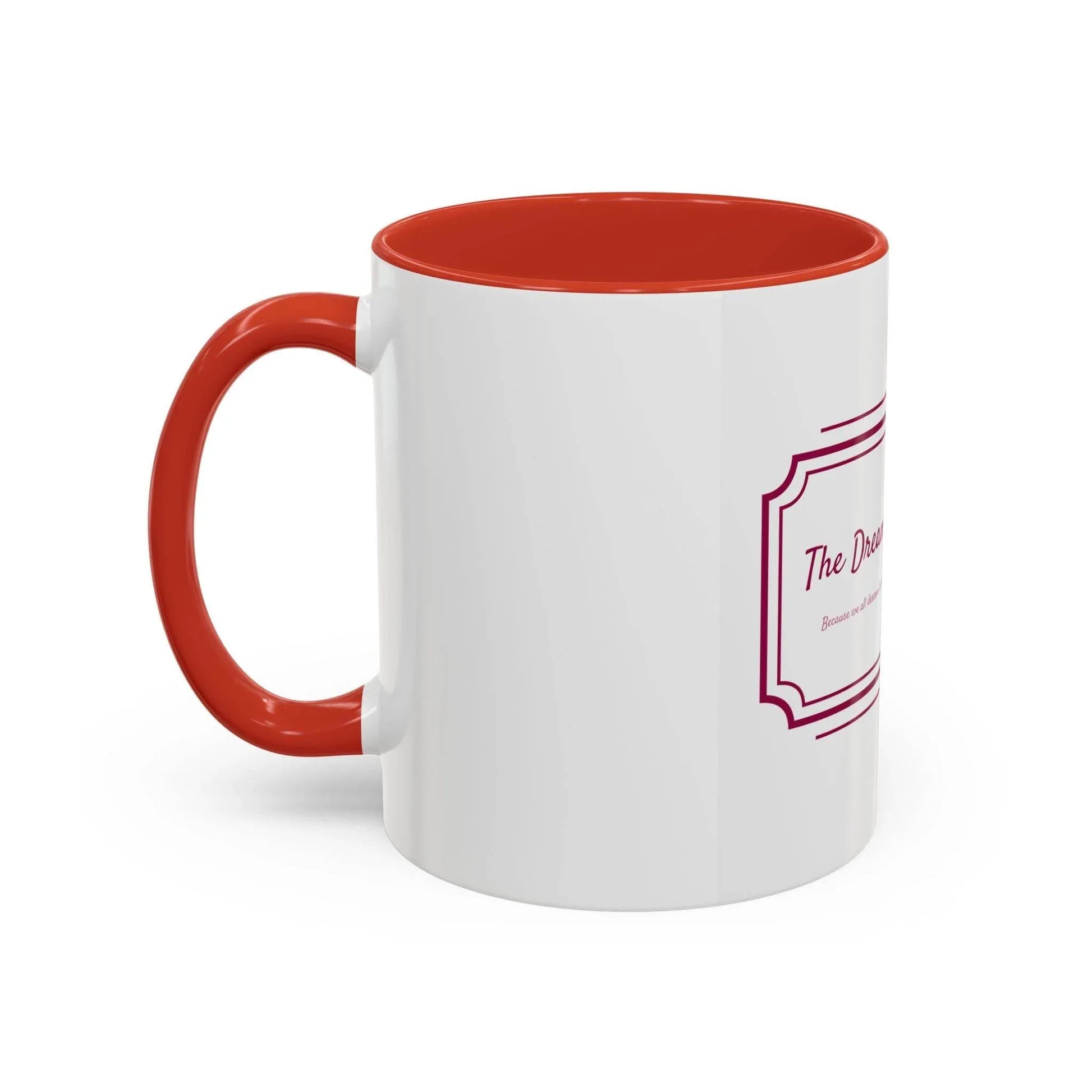 Dreamer's Bookshop Accent Coffee Mug - Perfect Gift for Book Lovers - The Dreamer's Bookshop.