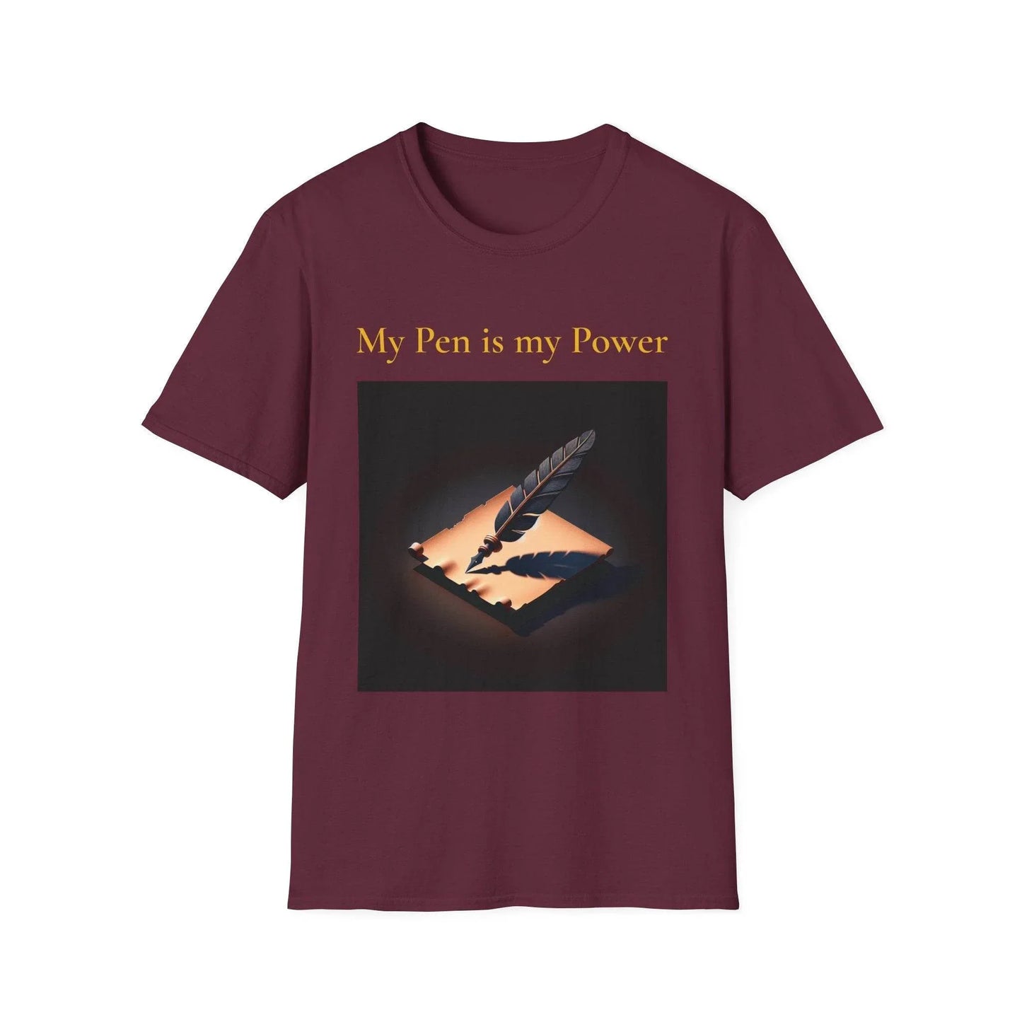 Unisex Softstyle T-Shirt - 'My Pen' - The Dreamer's Bookshop.