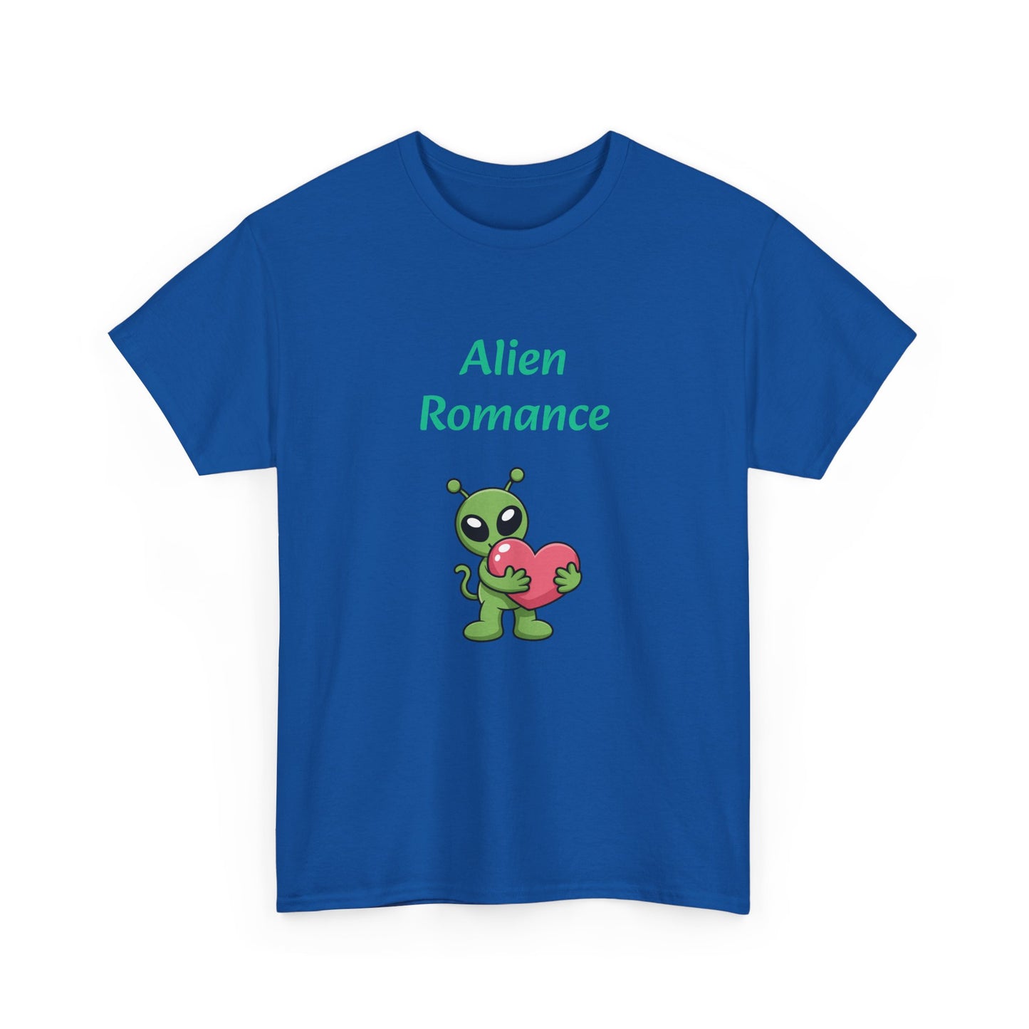 Sci-Fi -  Graphic Tee - Unisex Heavy Cotton T-Shirt Alien Romance Books