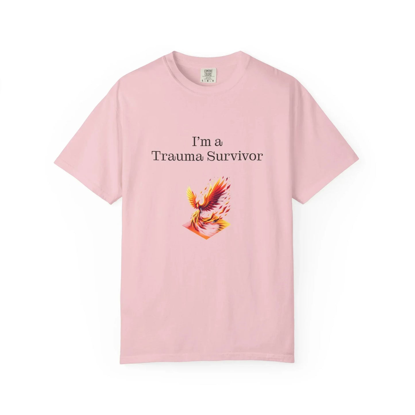 Trauma Survivor Unisex Garment-Dyed T-Shirt - Empowering Supportive Apparel - The Dreamer's Bookshop.