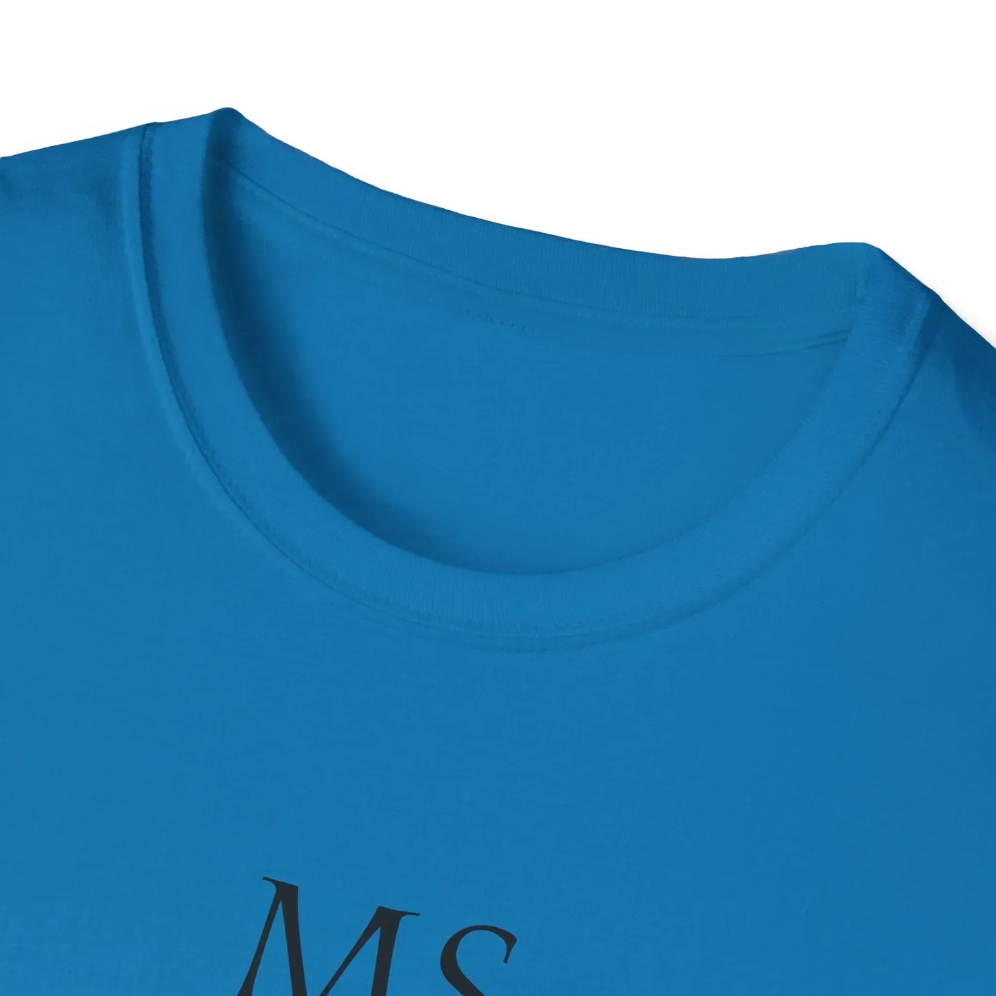 M.S. Warrior Unisex Softstyle T-Shirt - Empowering Battle for Women's Health - The Dreamer's Bookshop.