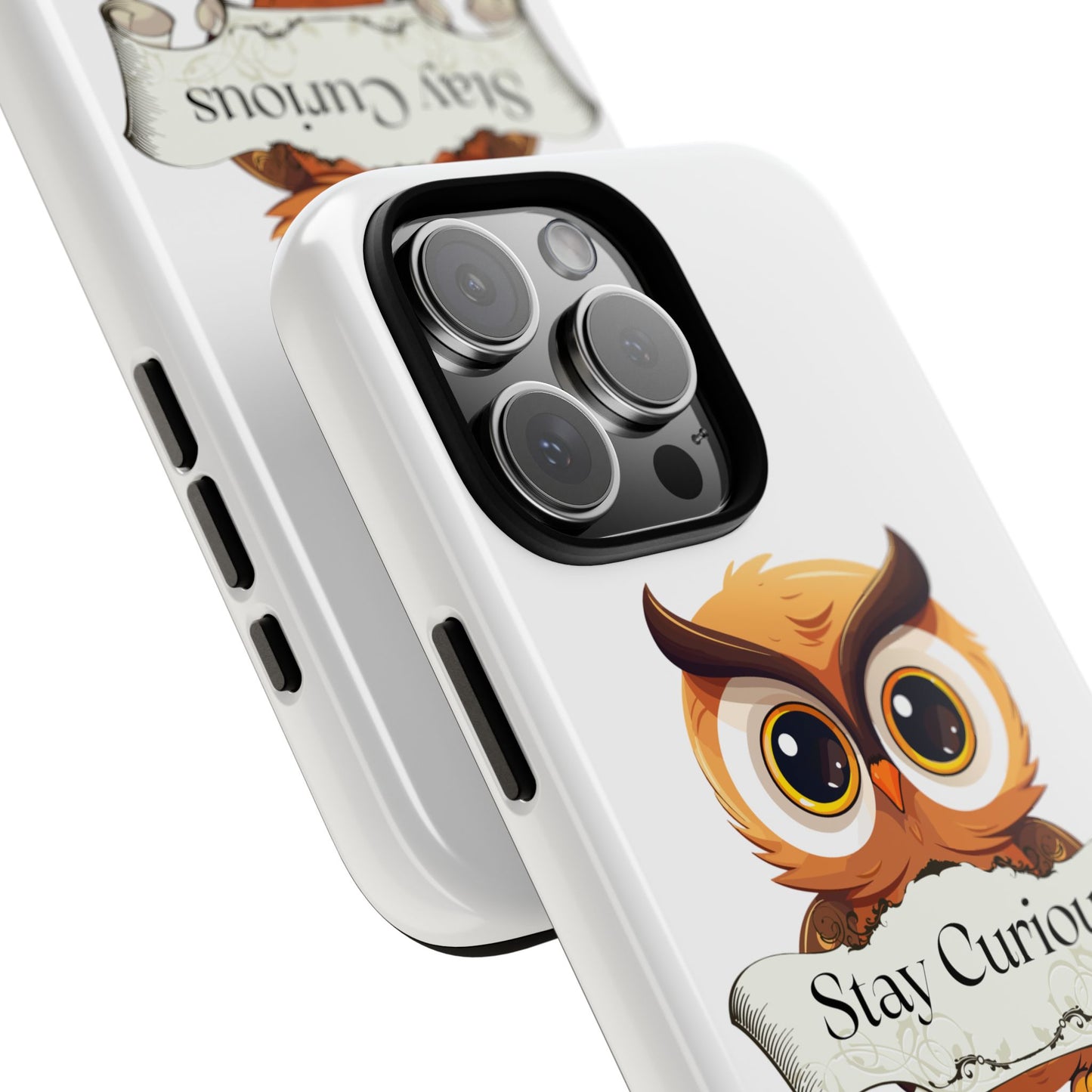 Inspired Phone Case with Stay Curious - The Dreamer's Bookshop Design