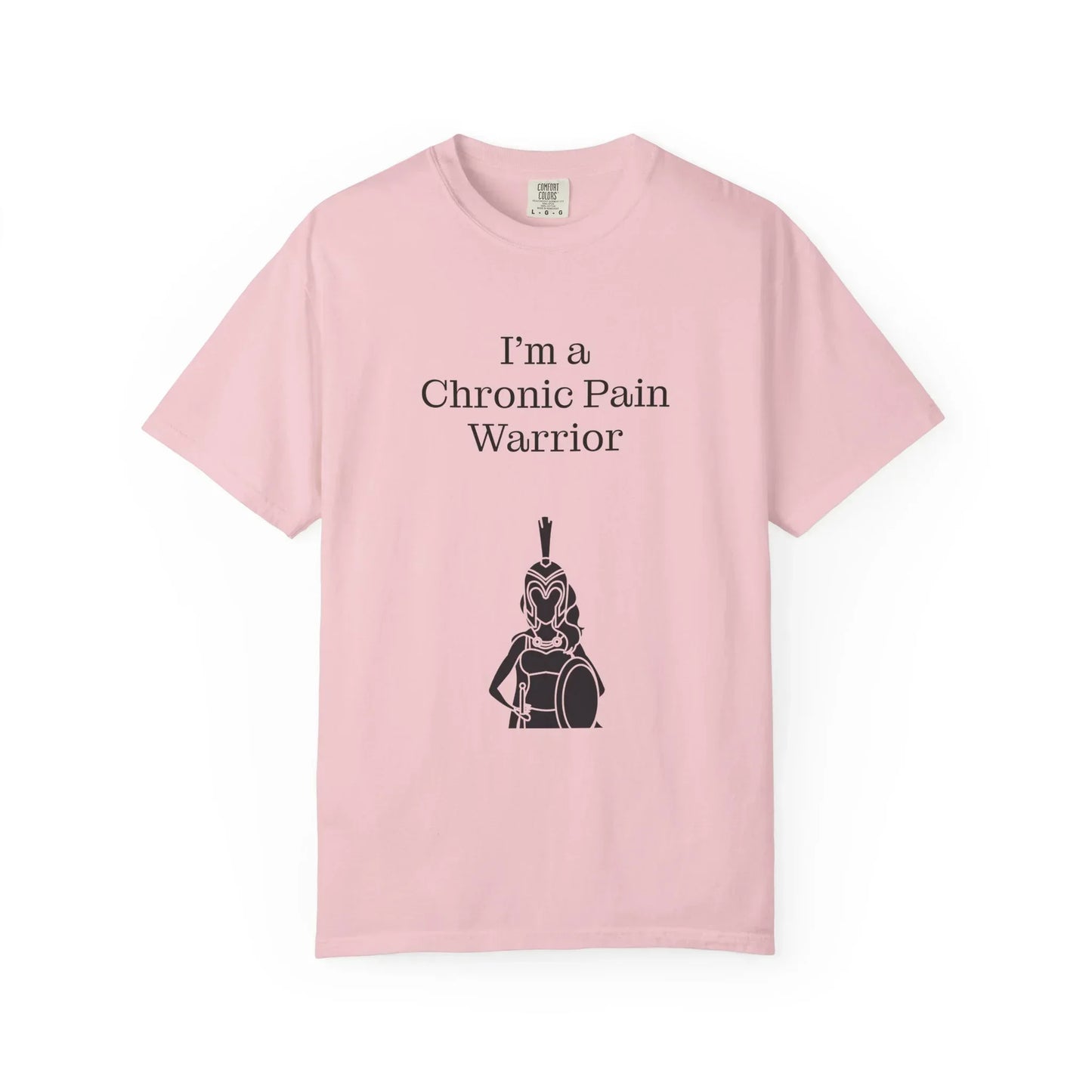 Chronic Pain Warrior Unisex Garment-Dyed T-Shirt - Empowering Supportive Apparel - The Dreamer's Bookshop.