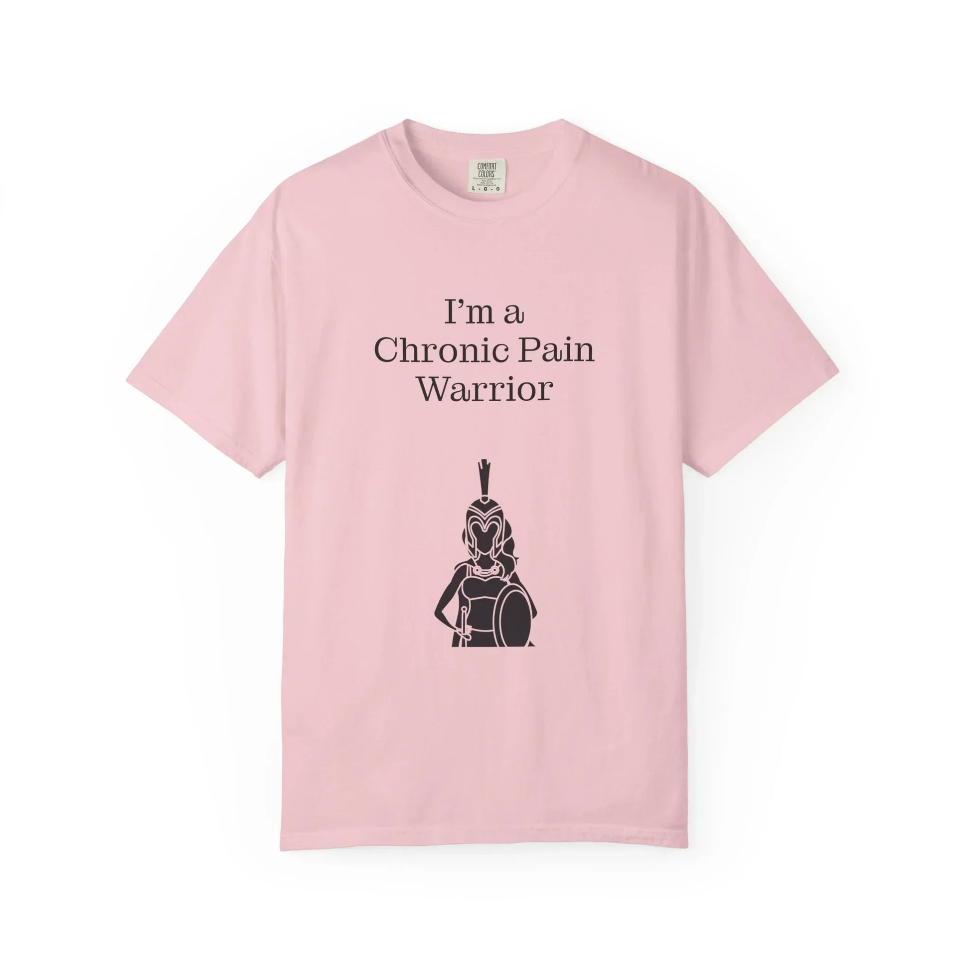 Chronic Pain Warrior Unisex Garment-Dyed T-Shirt - Empowering Supportive Apparel - The Dreamer's Bookshop.