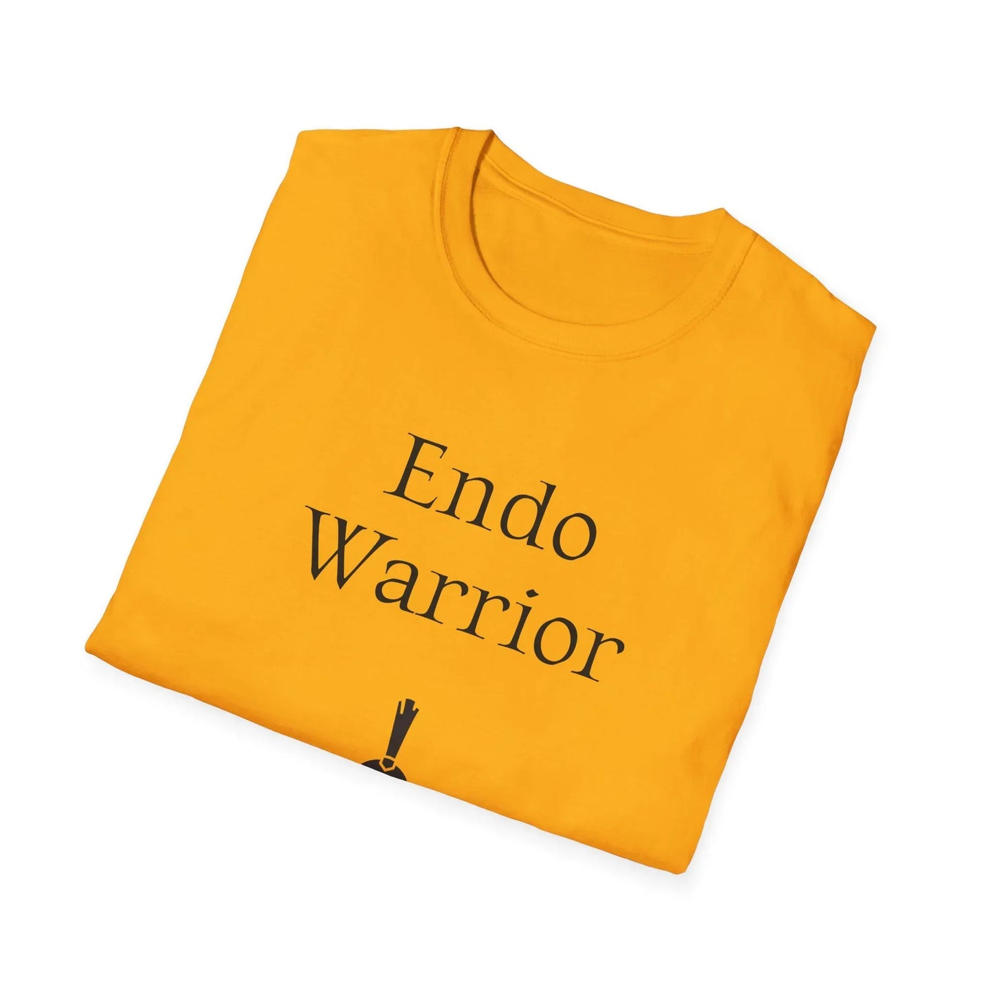 Endometriosis Warrior Unisex Softstyle T-Shirt - Empowering Battle for Women's Health - The Dreamer's Bookshop.