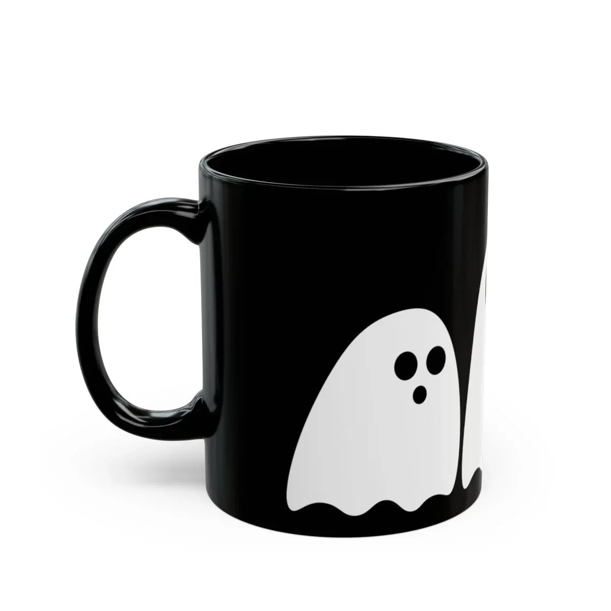 Spooky Black Mug - Halloween - 11oz & 15oz Coffee Cups - The Dreamer's Bookshop.