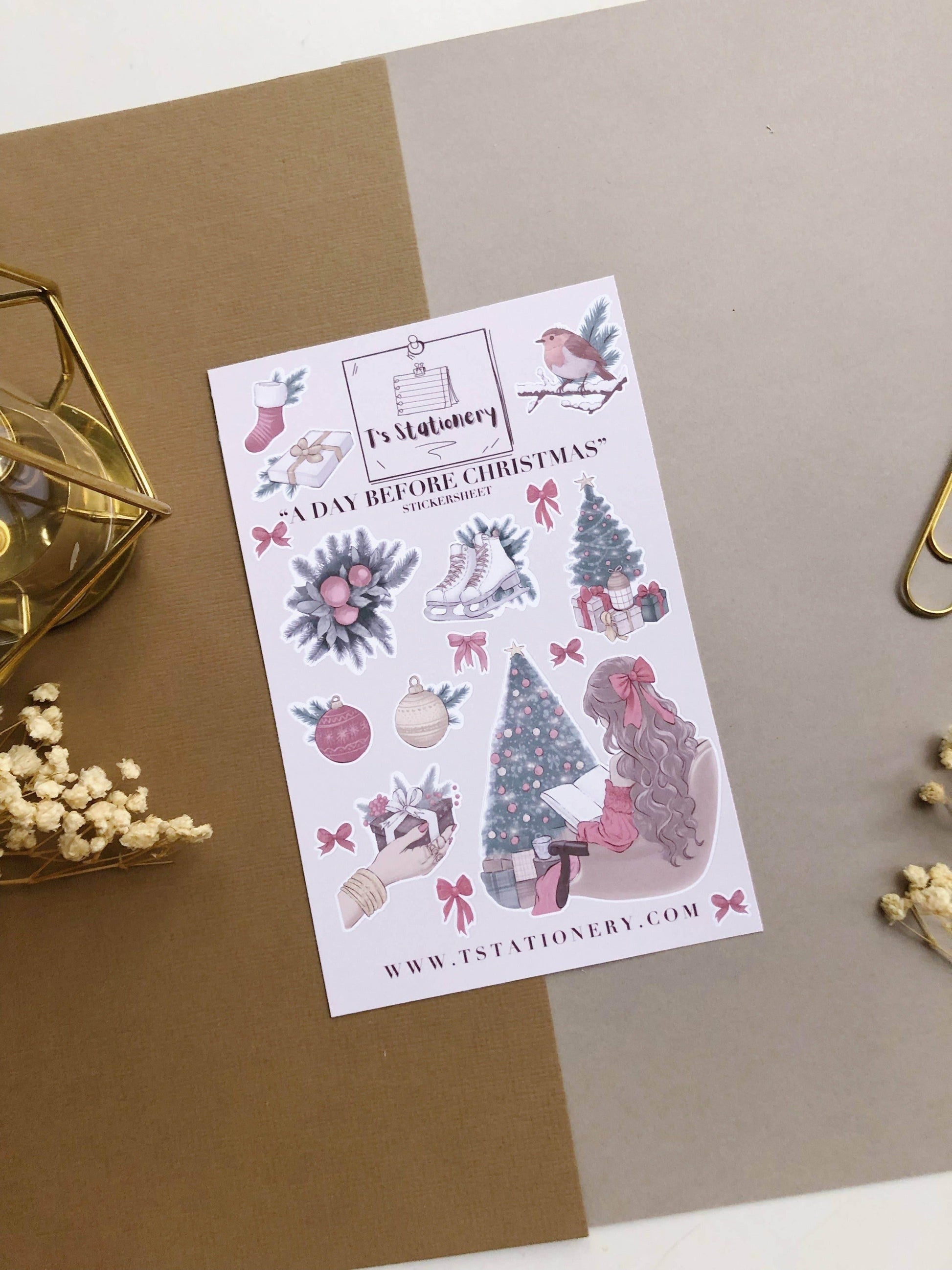 T's Stationery - „Een dag voor Kerstmis” - The Dreamer's Bookshop.