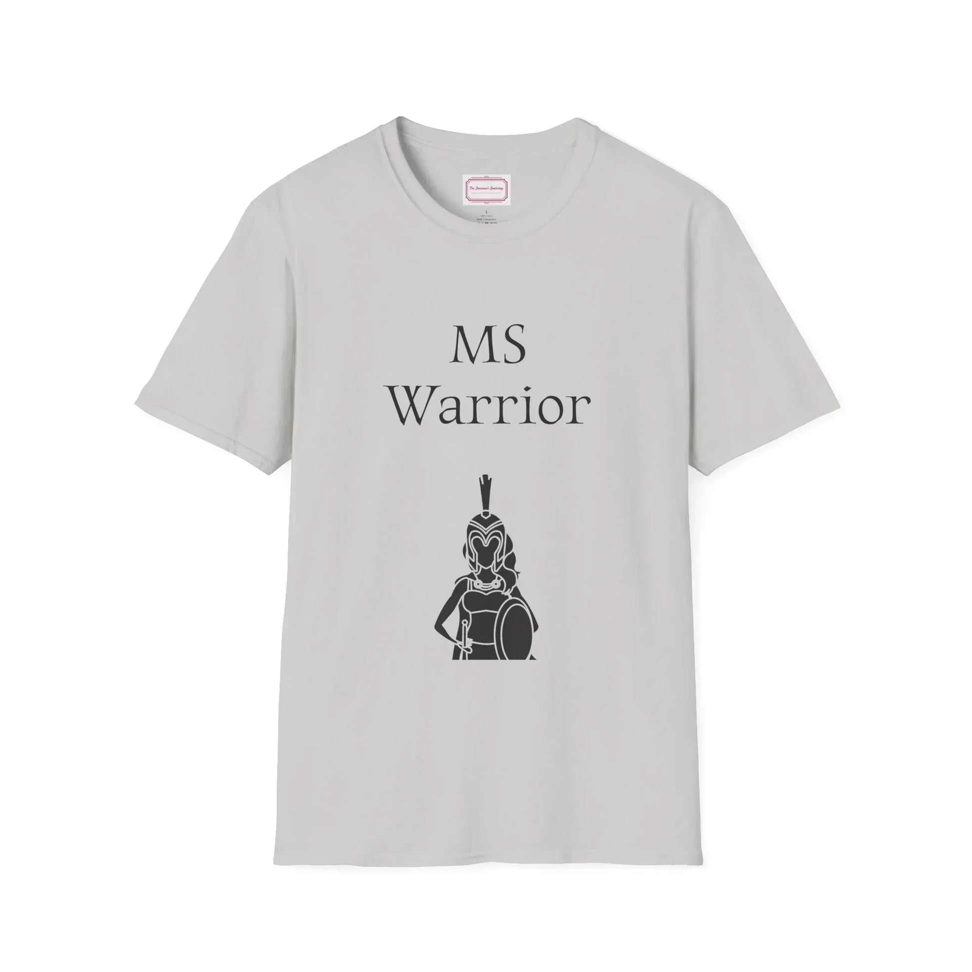 M.S. Warrior Unisex Softstyle T-Shirt - Embrace Your Battles - The Dreamer's Bookshop.