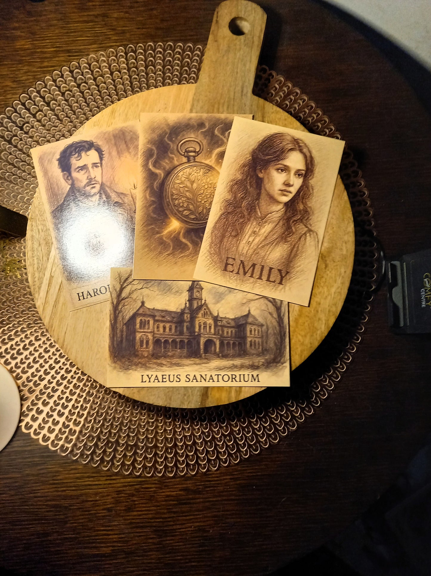The Dark Locket: Secrets of the Sanatorium · Chris Witt ✦ Indie Paperback