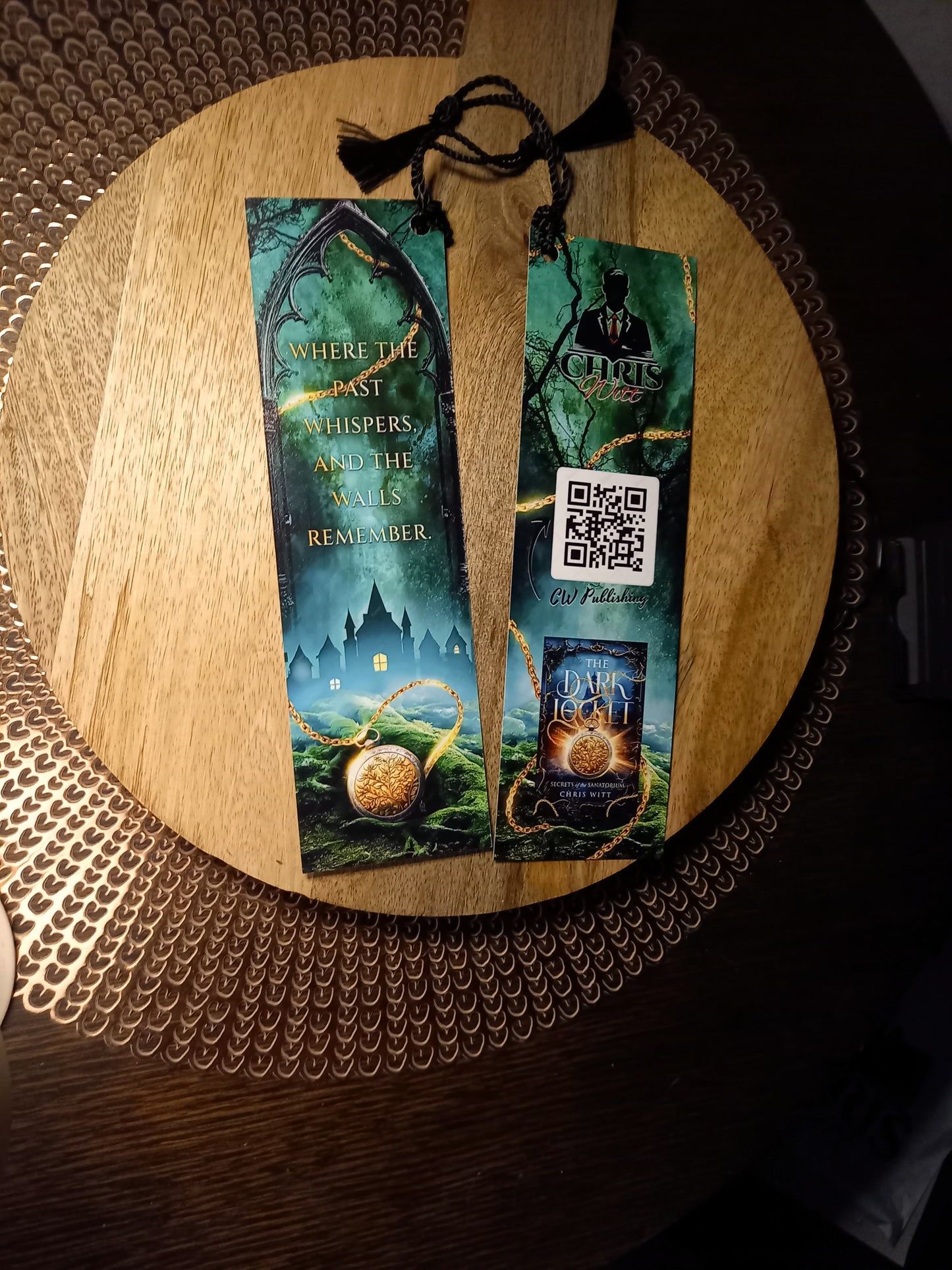 The Dark Locket: Secrets of the Sanatorium · Chris Witt ✦ Indie Paperback