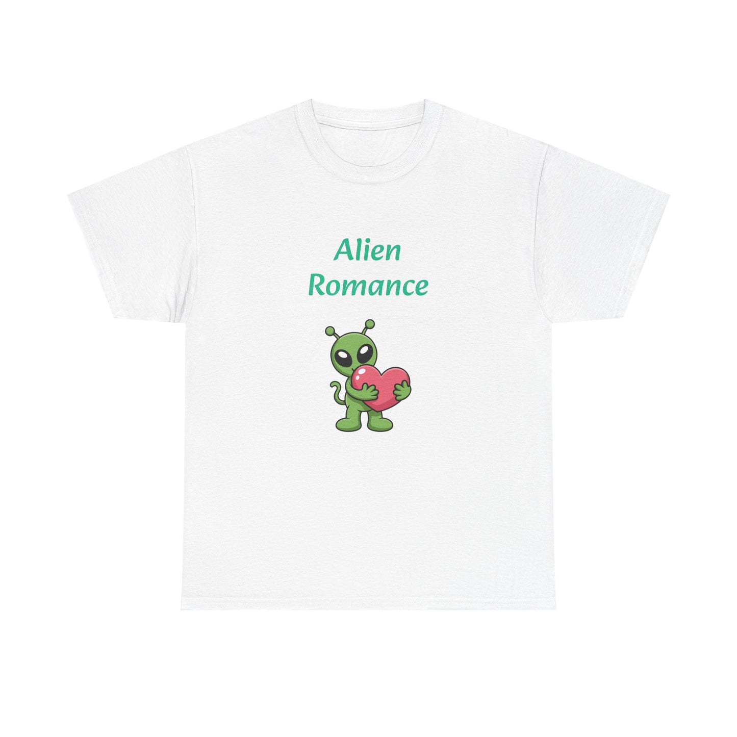 Sci-Fi -  Graphic Tee - Unisex Heavy Cotton T-Shirt Alien Romance Books