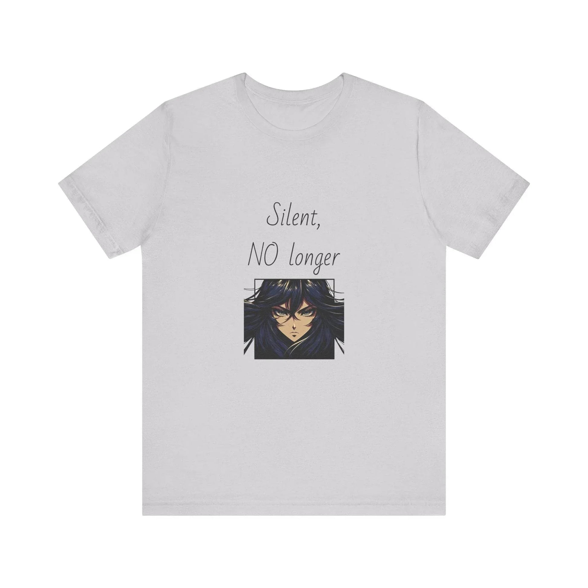 Fierce Survivor Unisex Short Sleeve Tee - Silent, NO longer - The Dreamer's Bookshop.