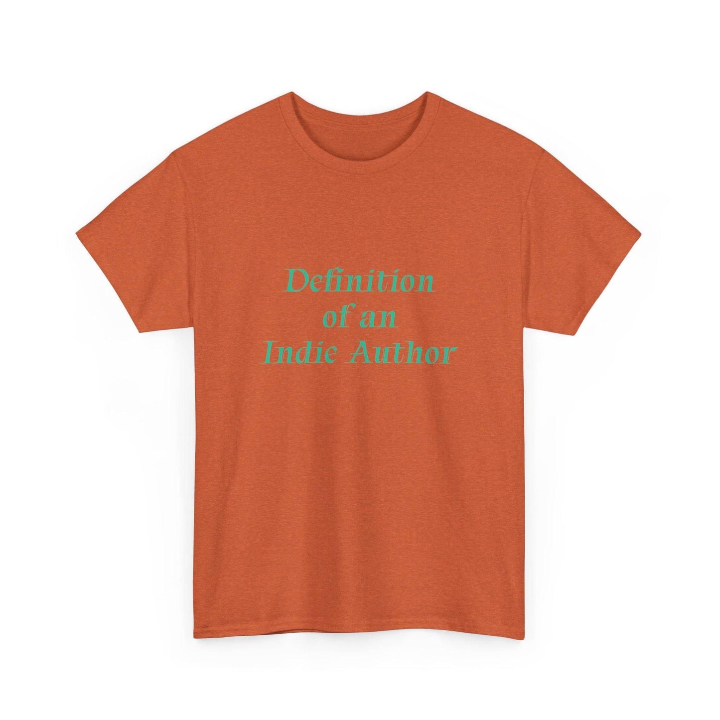 Indie Author - Unisex Heavy Cotton Tee - Creative Apparel - The Dreamer's Bookshop.