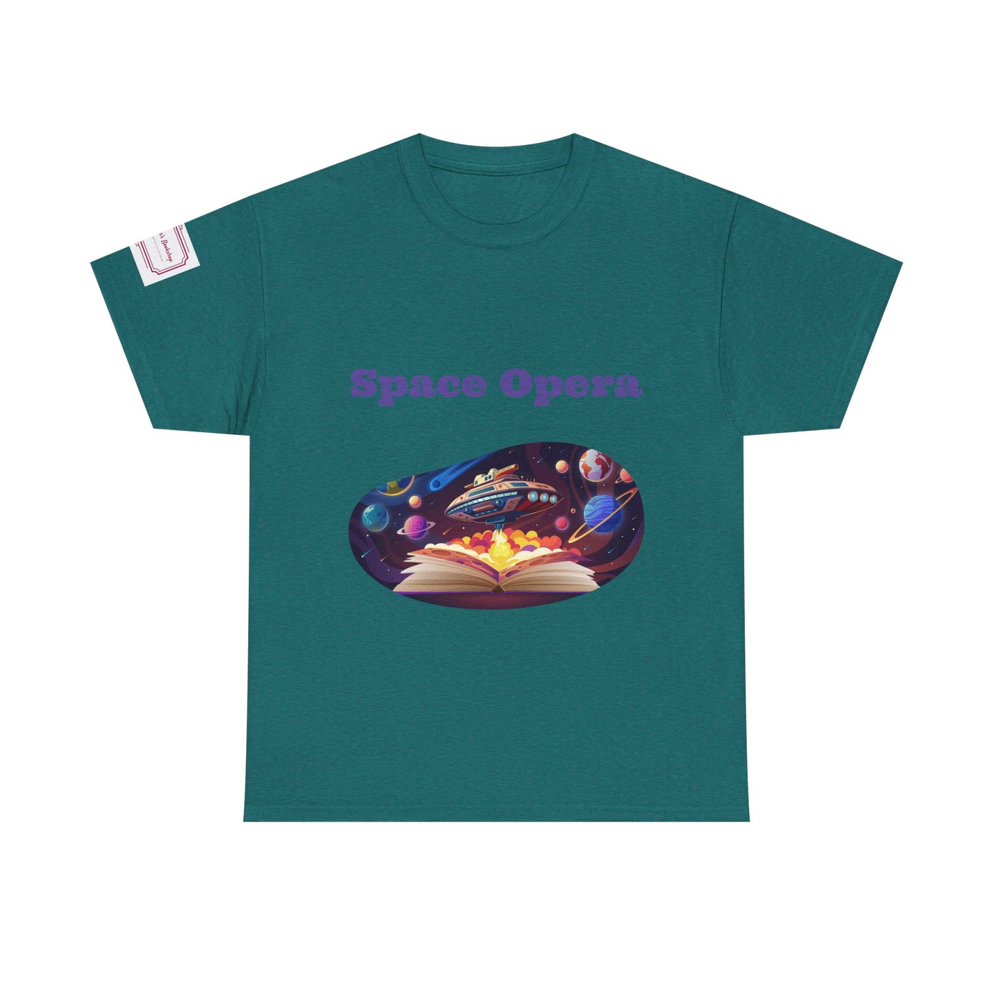 Space Opera  - Unisex Heavy Cotton Tee - Sci-Fi Books