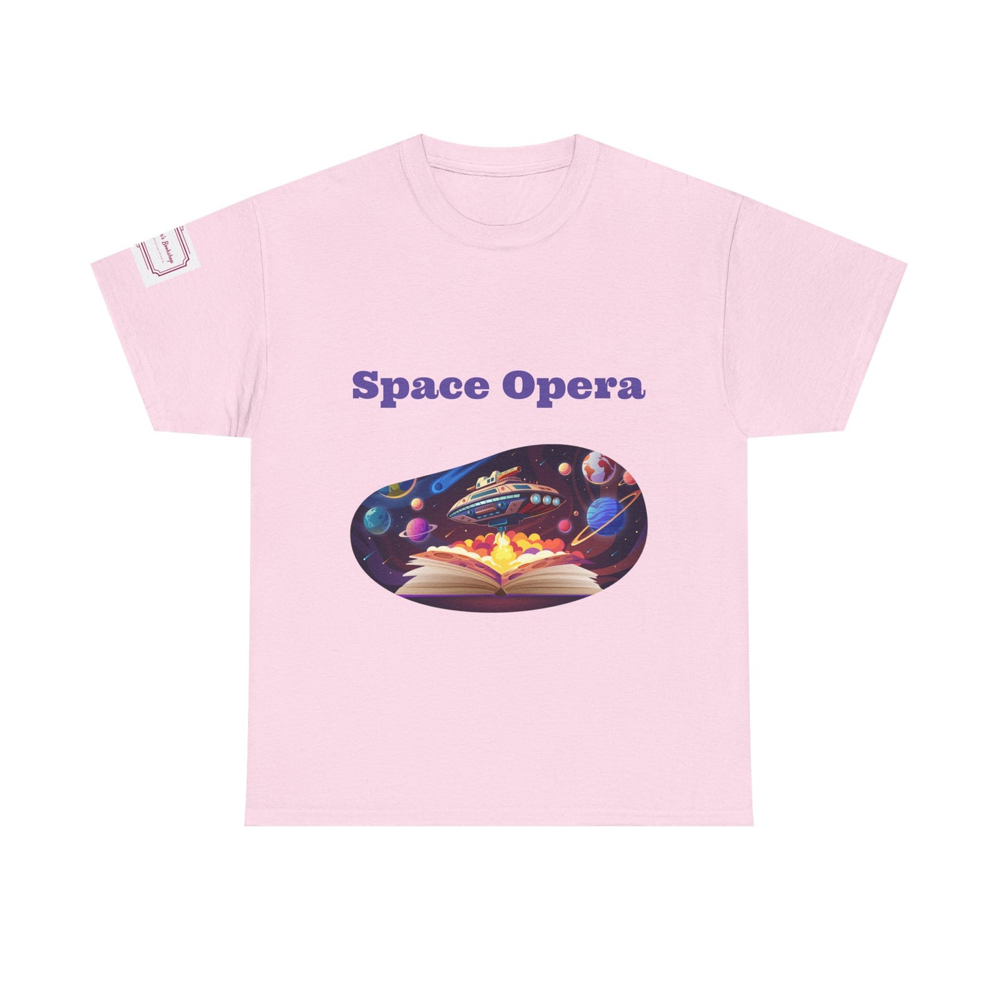 Space Opera  - Unisex Heavy Cotton Tee - Sci-Fi Books