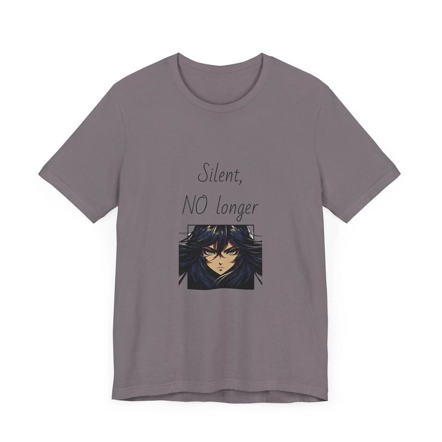 Fierce Survivor Unisex Short Sleeve Tee - Silent, NO longer - The Dreamer's Bookshop.