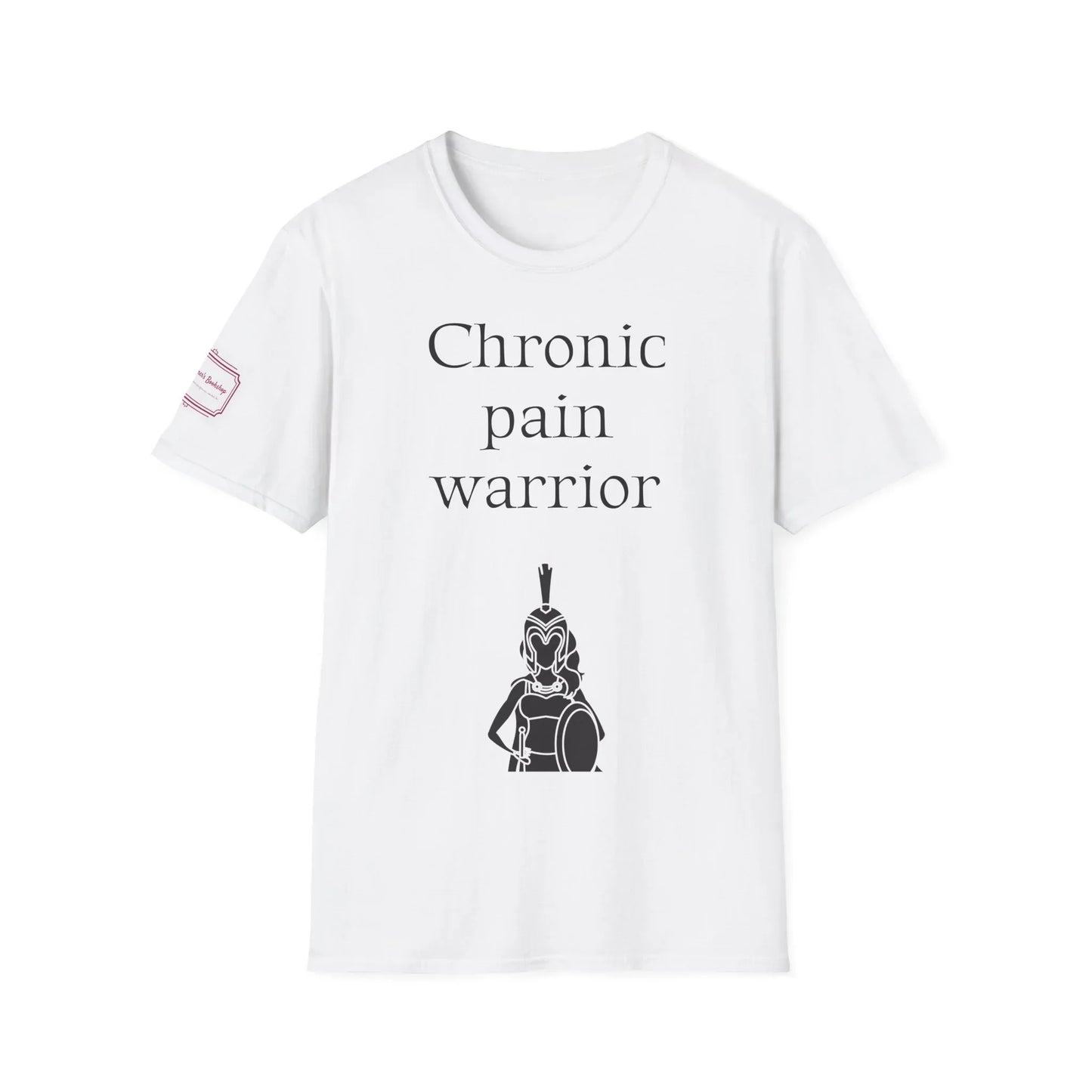Chronic Pain Warrior Unisex Softstyle T-Shirt - Empowering Graphic Tee for Mental Health Awareness - The Dreamer's Bookshop.