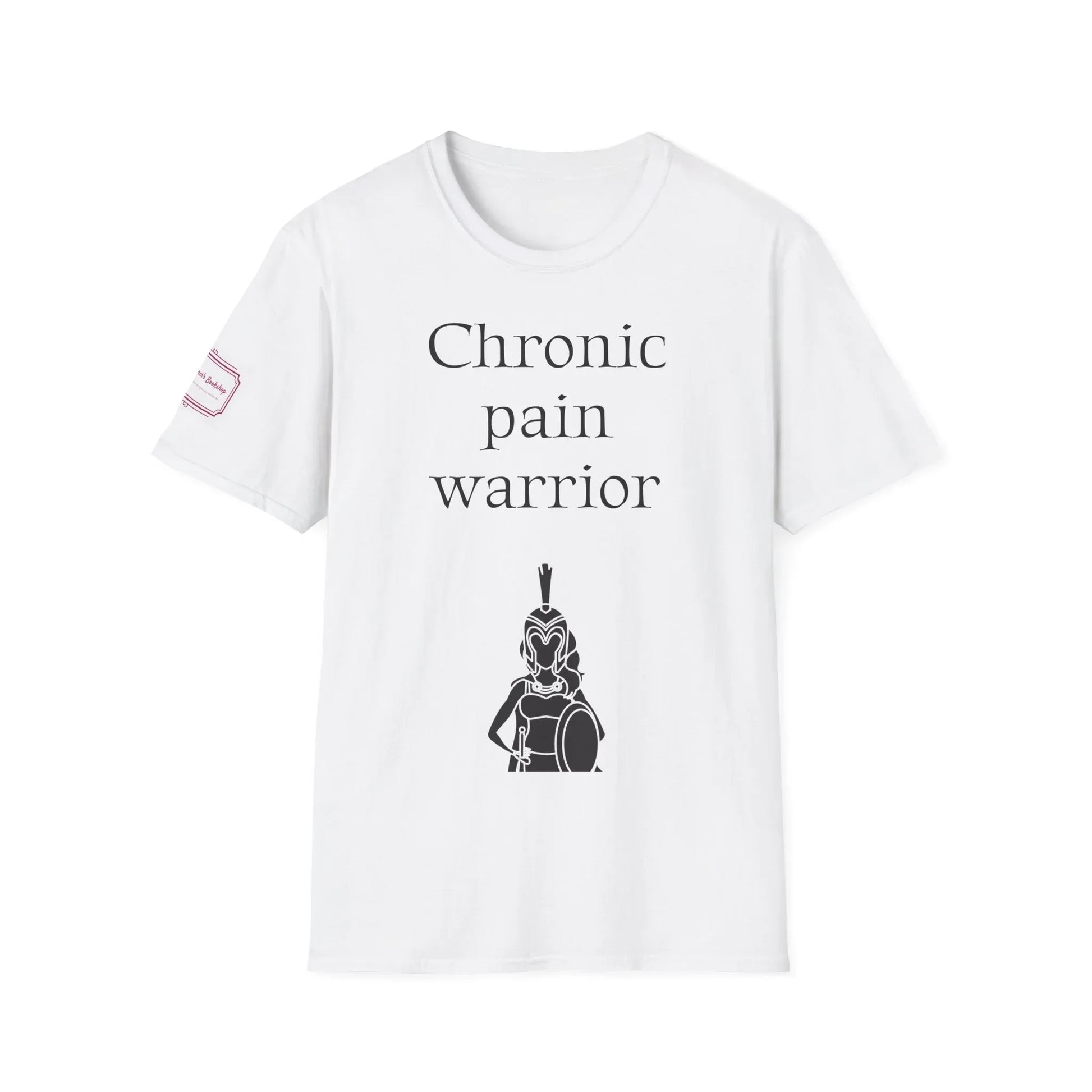 Chronic Pain Warrior Unisex Softstyle T-Shirt - Empowering Graphic Tee for Mental Health Awareness - The Dreamer's Bookshop.
