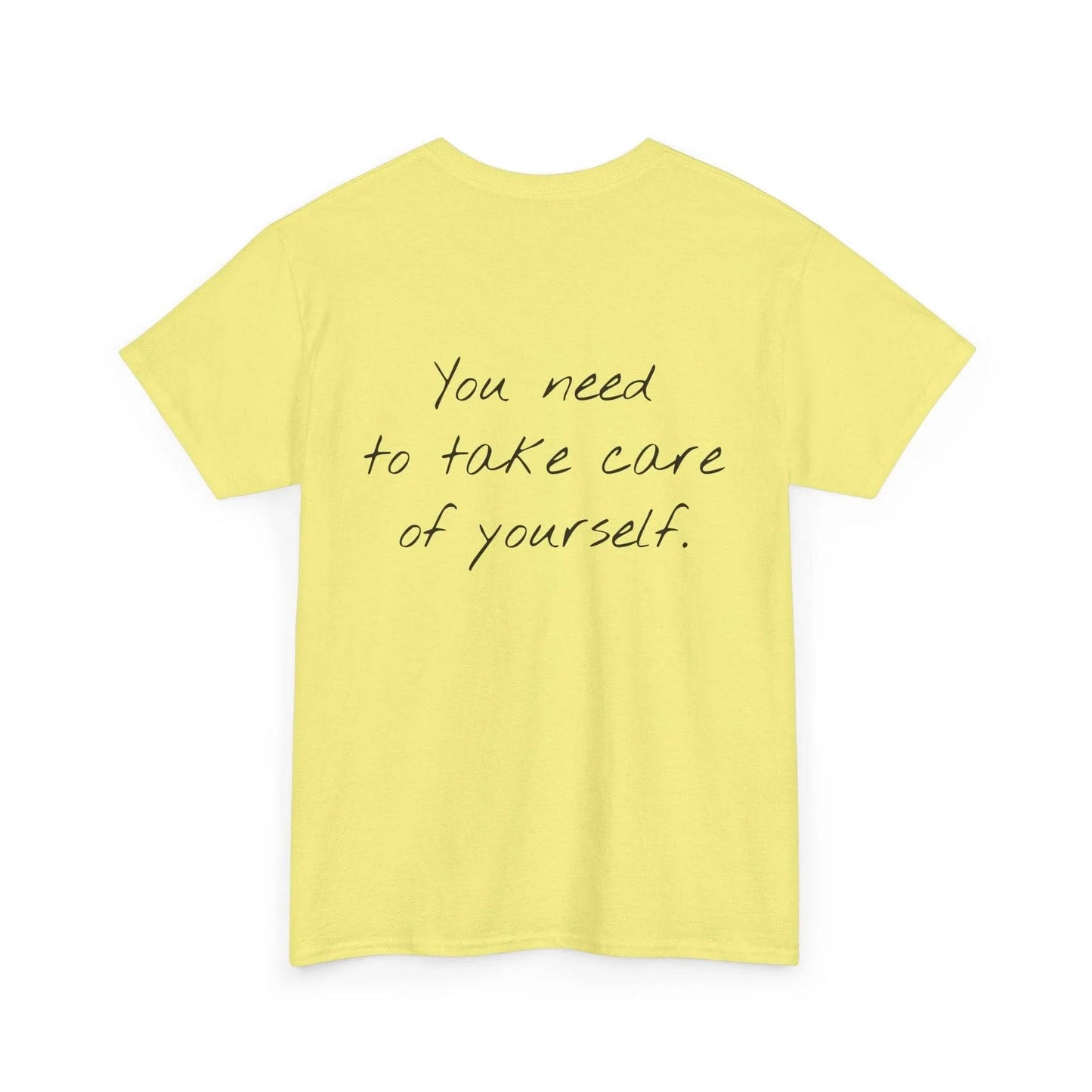 Take Care - Unisex Heavy Cotton Tee - Creative Apparel - The Dreamer's Bookshop.