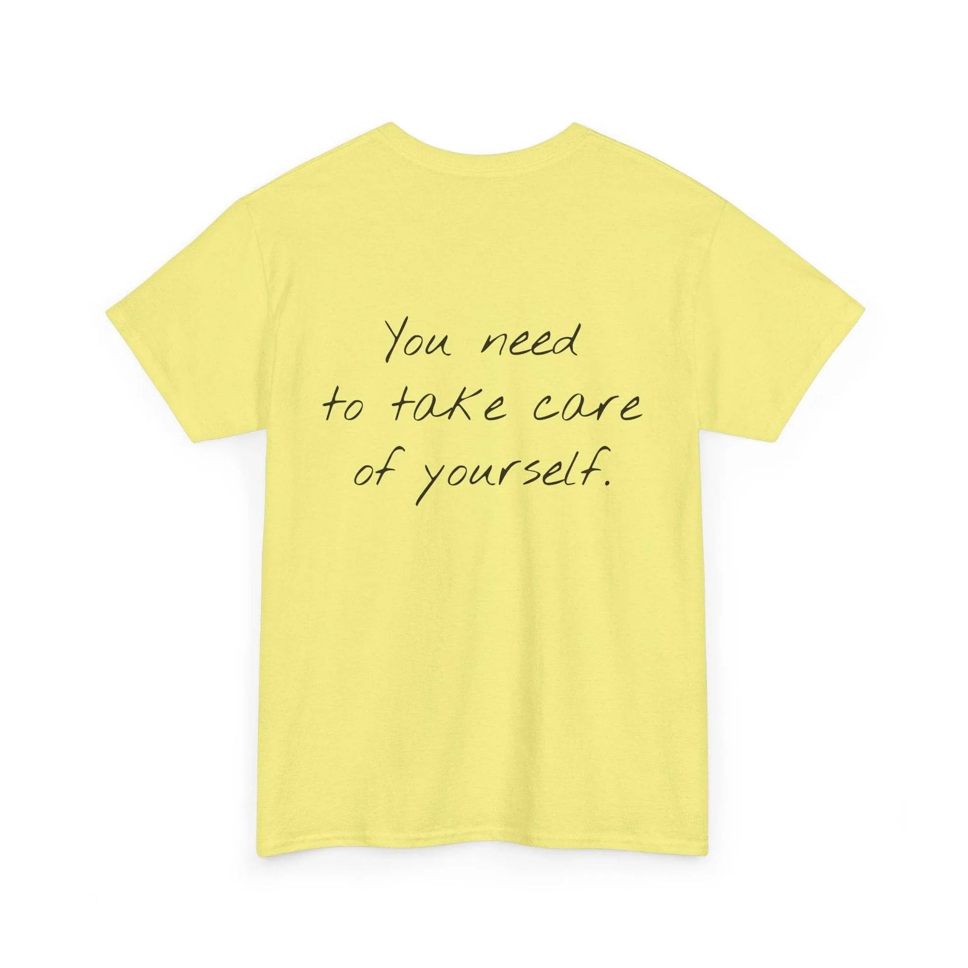 Take Care - Unisex Heavy Cotton Tee - Creative Apparel - The Dreamer's Bookshop.