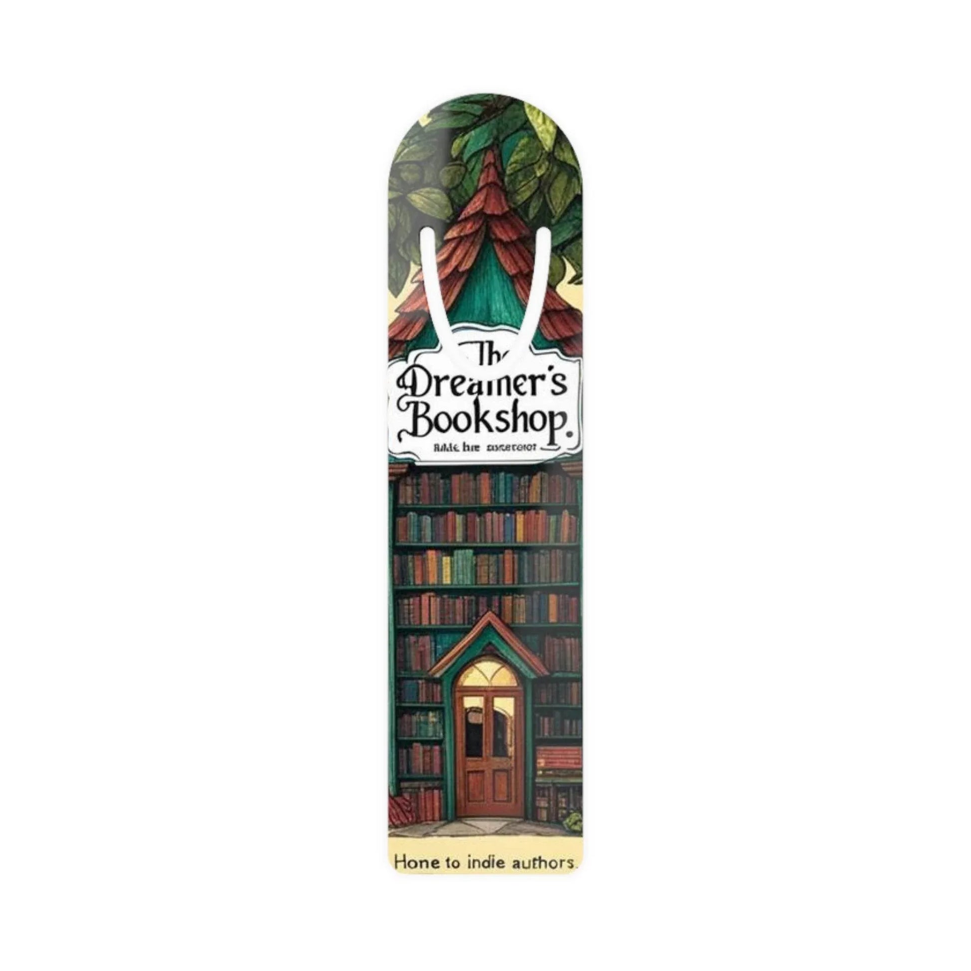 The Dreamer's Bookshop Metal Bookmark - Perfect Gift for Book Lovers - The Dreamer's Bookshop.