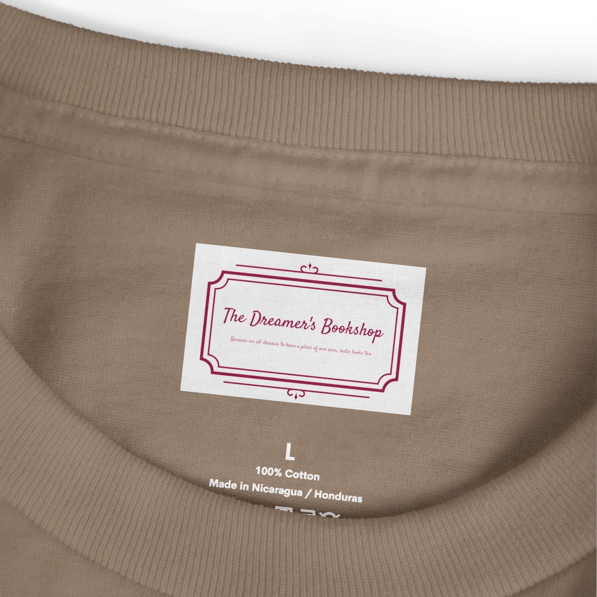 Unisex Original Creator Tee - Heavyweight Cotton Shirt - The Dreamer's Bookshop.