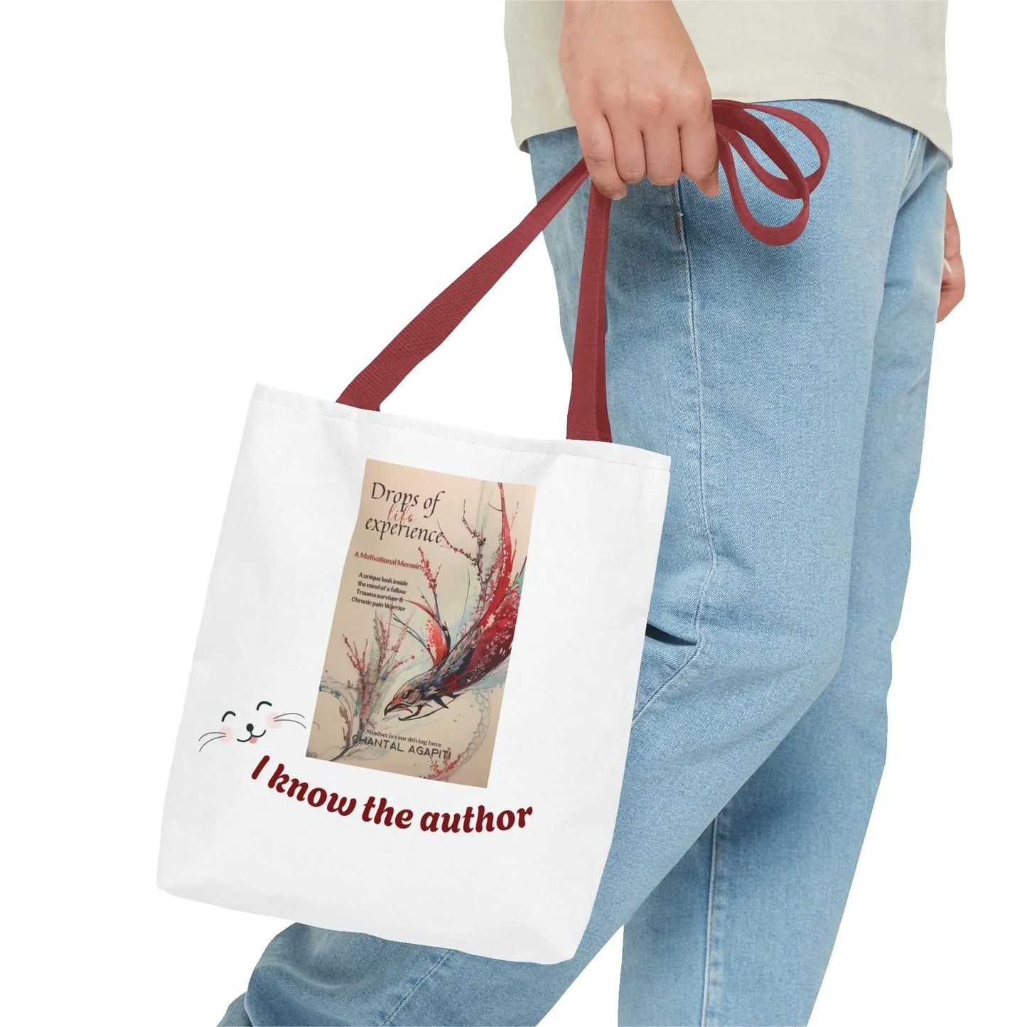 I Know the Author Tote Bag - Cozy Book lovers Design - The Dreamer's Bookshop.