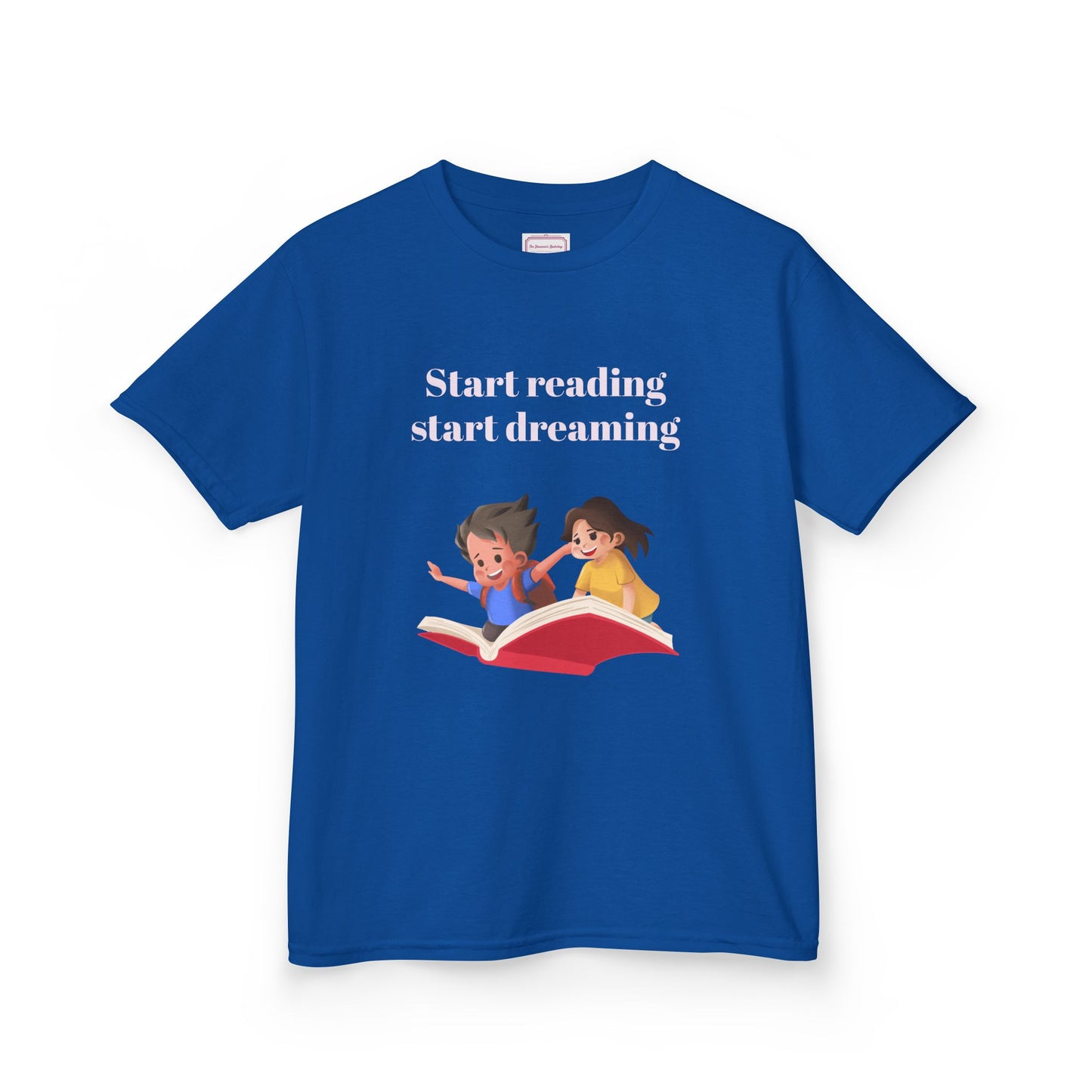 AU - Kids Heavy Cotton™ Tee - Start Reading Start Dreaming