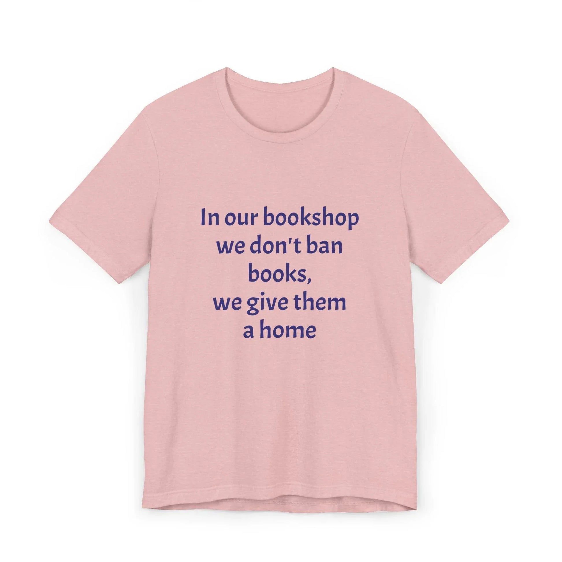 Inspirational Unisex Jersey T-Shirt - In our bookshop Vibe - The Dreamer's Bookshop.