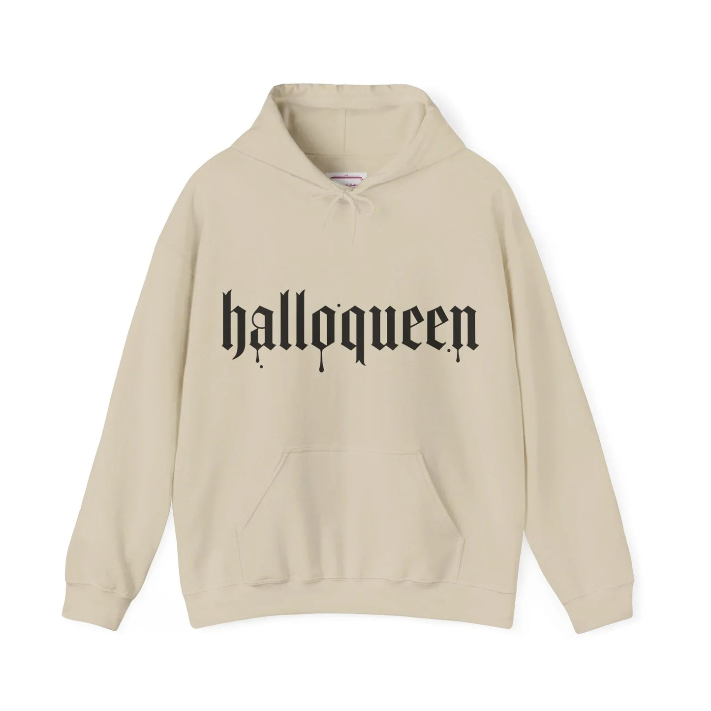 Halloqueen Hooded Sweatshirt - Perfect for Spooky Lovers - The Dreamer's Bookshop.