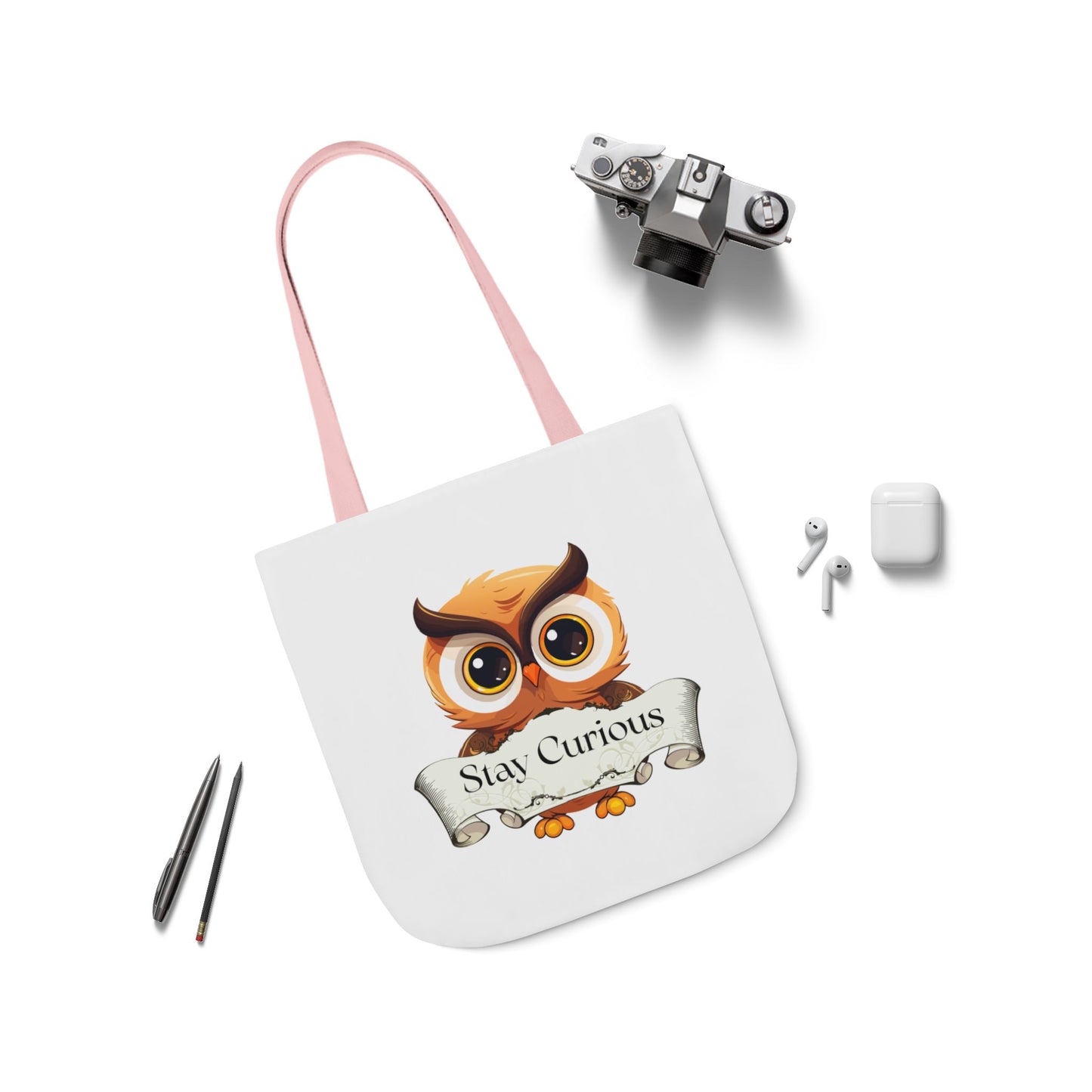 Stay Curious Tote Bag - Perfect for Book Lovers & Indie Authors