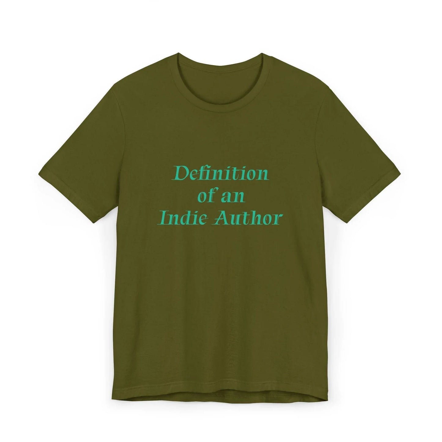 Unisex Jersey T-Shirt - 'Indie Author' Inspirational - The Dreamer's Bookshop.