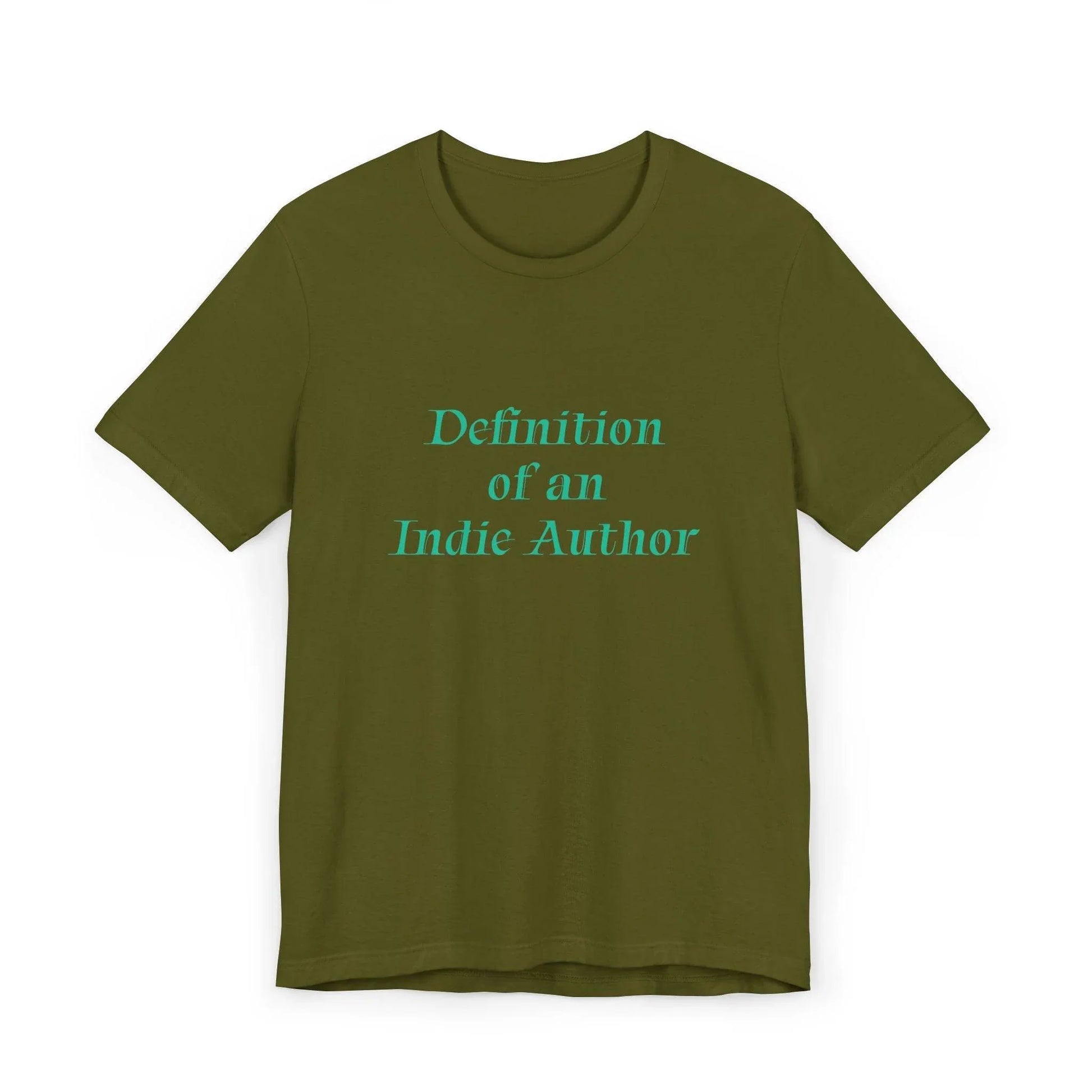 Unisex Jersey T-Shirt - 'Indie Author' Inspirational - The Dreamer's Bookshop.