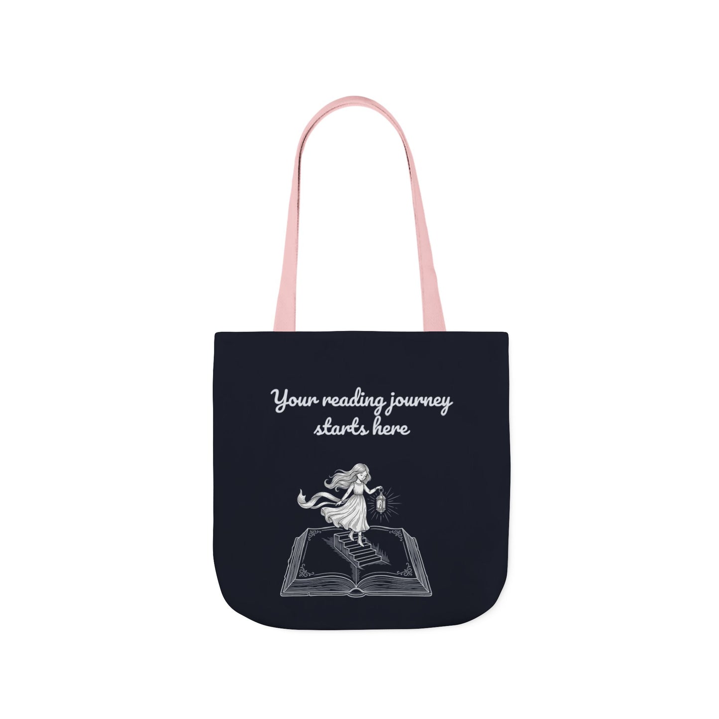 Whimsical Tote Bag - "Reading Journey"
