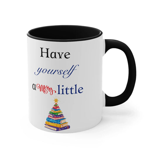 A Merry Little Bookmas - Mug - 11oz Booklovers' Coffee - The Dreamer's Bookshop.