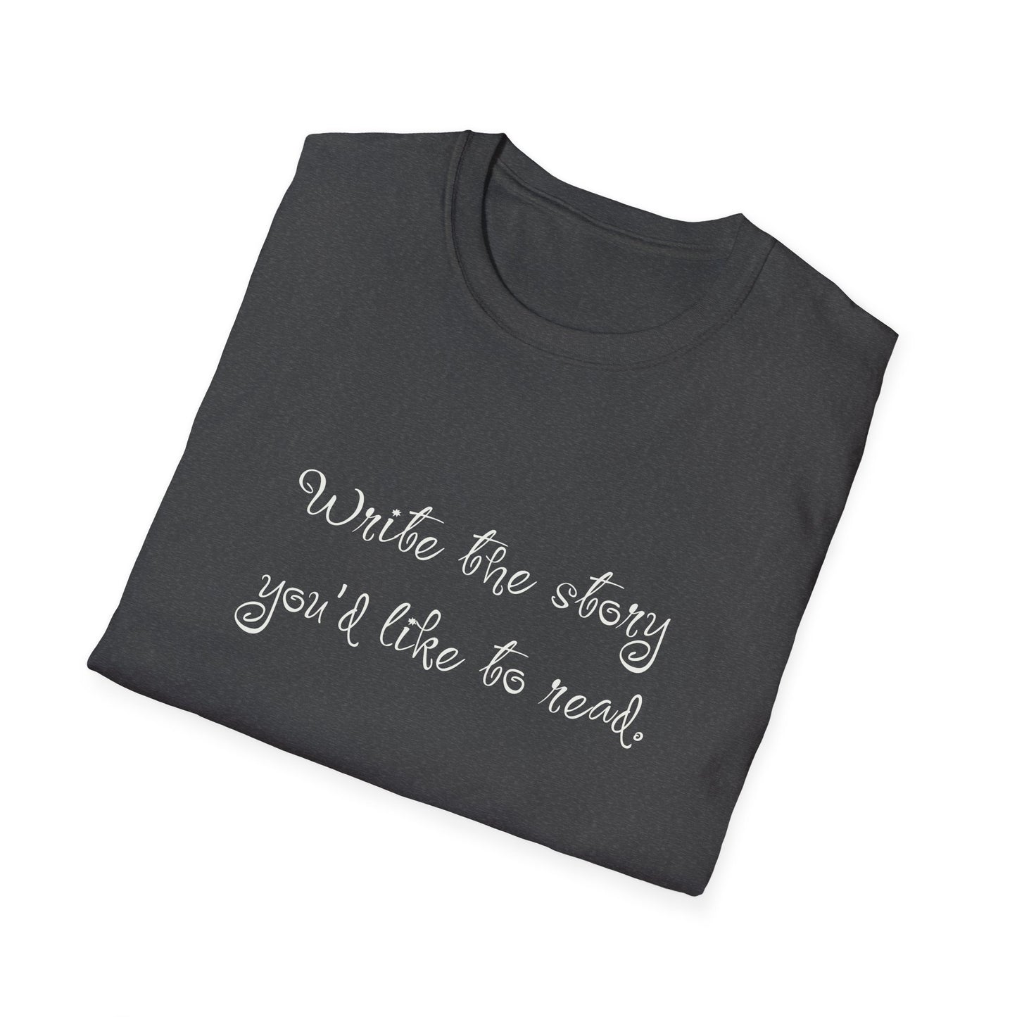 Inspirational Unisex Softstyle T-Shirt - Write the Story