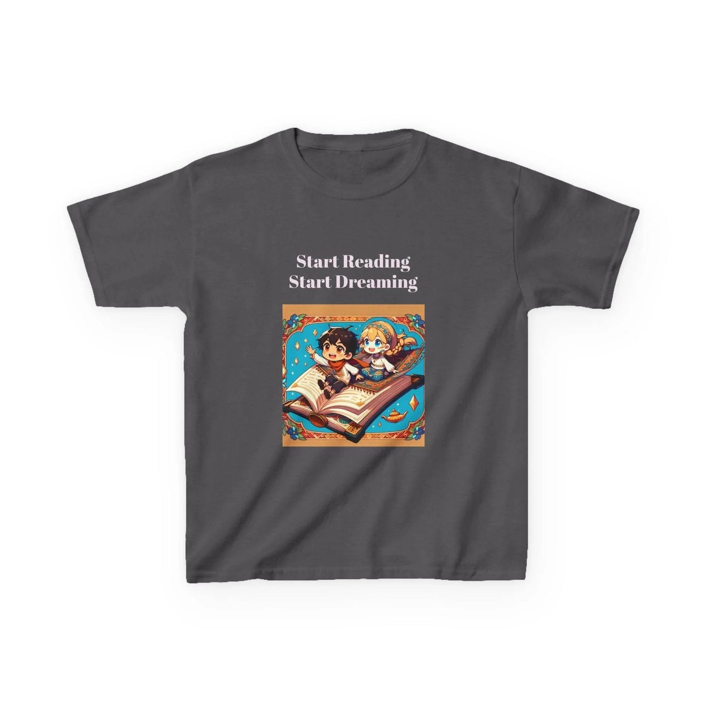 EU - Kids Start Reading Start Dreaming Tee - The Dreamer's Bookshop.