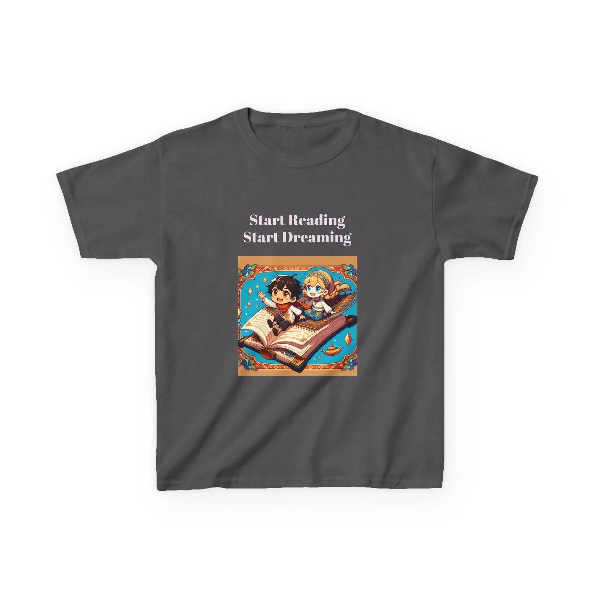 EU - Kids Start Reading Start Dreaming Tee - The Dreamer's Bookshop.