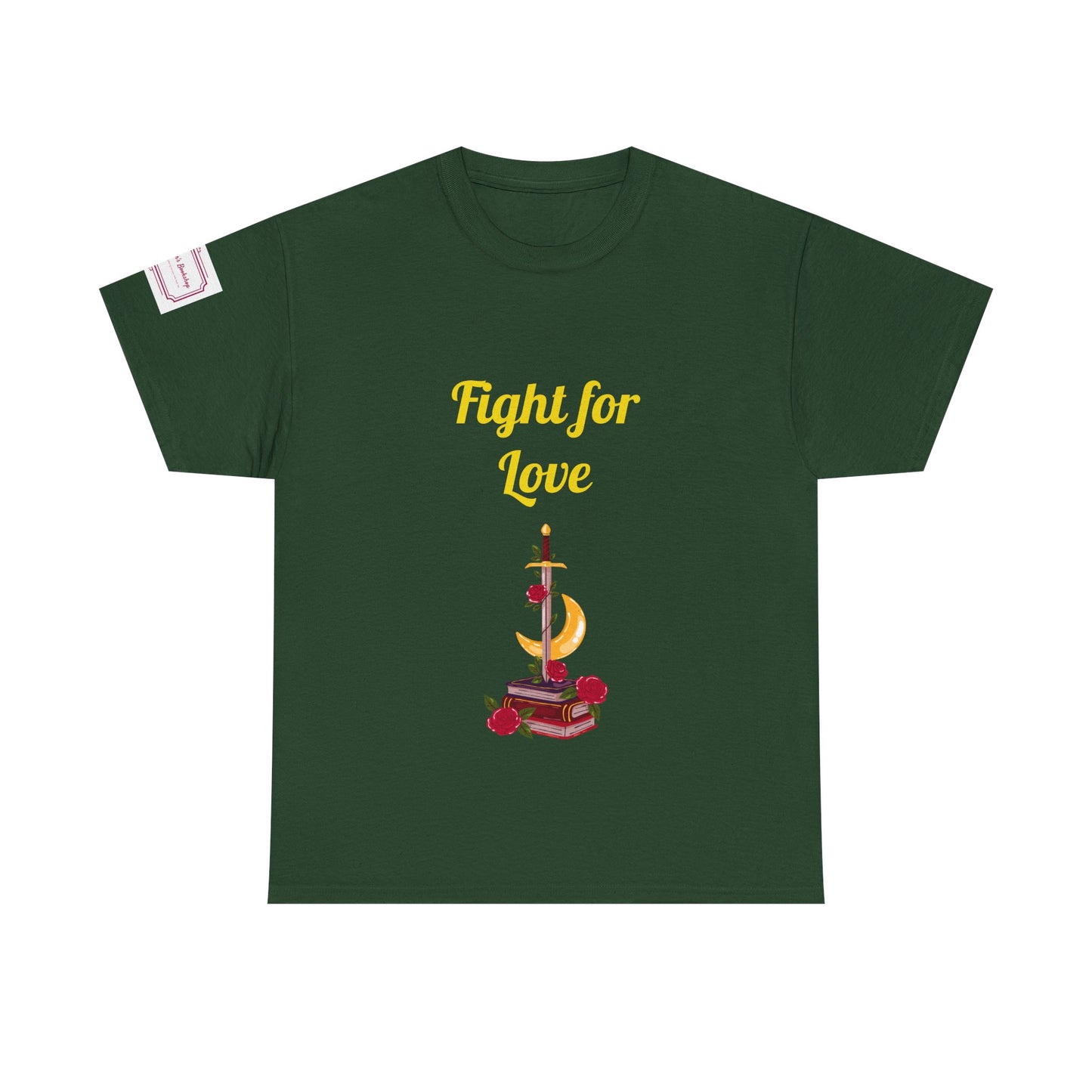 EU - Fight for Love - Unisex Heavy Cotton Tee - Romance Books