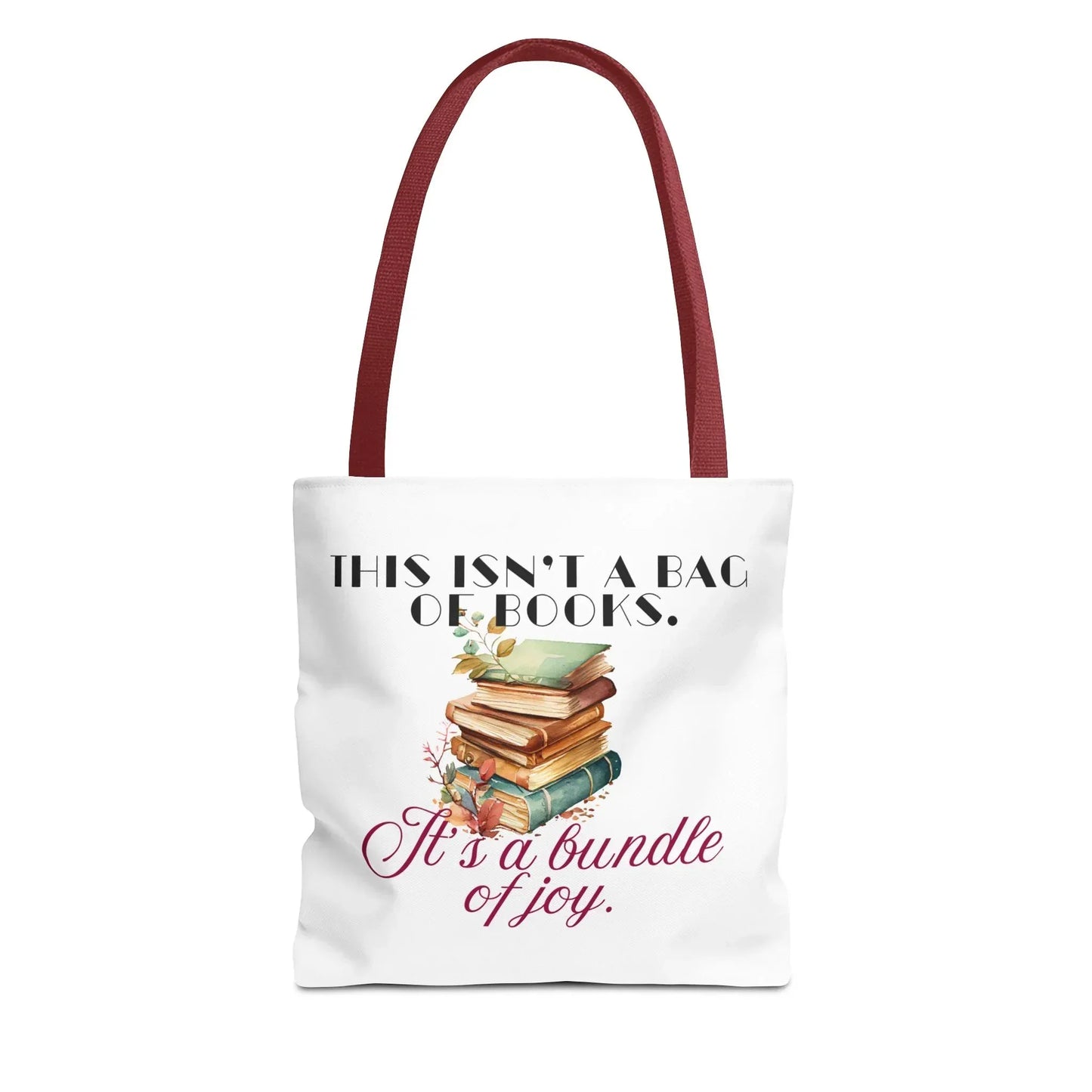 This isn't a Bag of Books - Tote Bag - Cozy Autumn Design - The Dreamer's Bookshop.